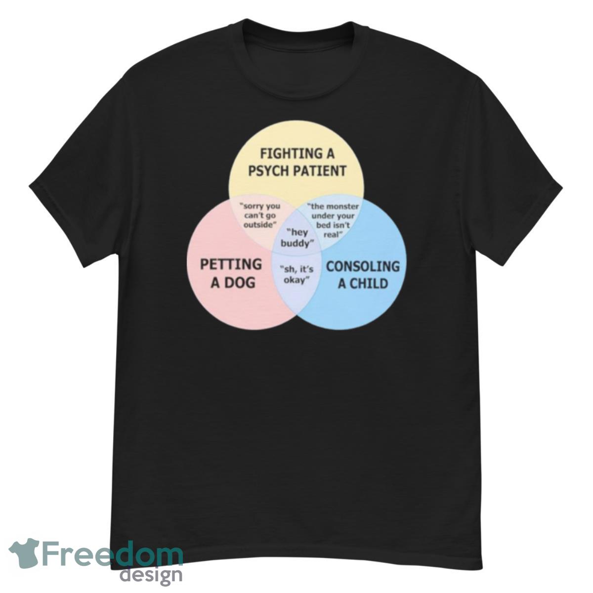 Psych Patient Venn Diagram Shirt - G500 Men’s Classic T-Shirt