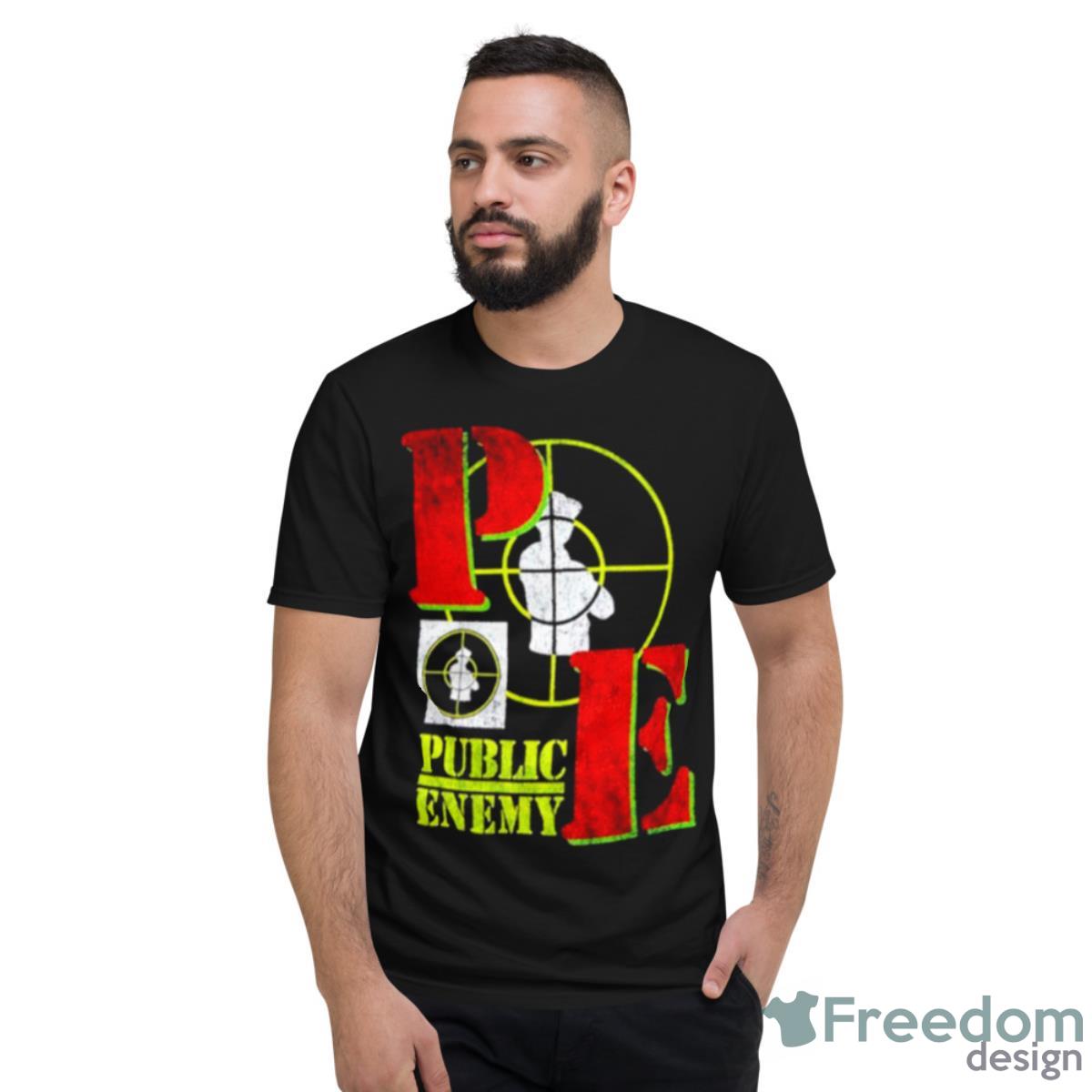 Public Enemy Target Logo Shirt - Short Sleeve T-Shirt