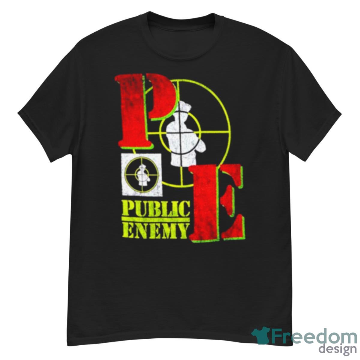 Public Enemy Target Logo Shirt - G500 Men’s Classic T-Shirt