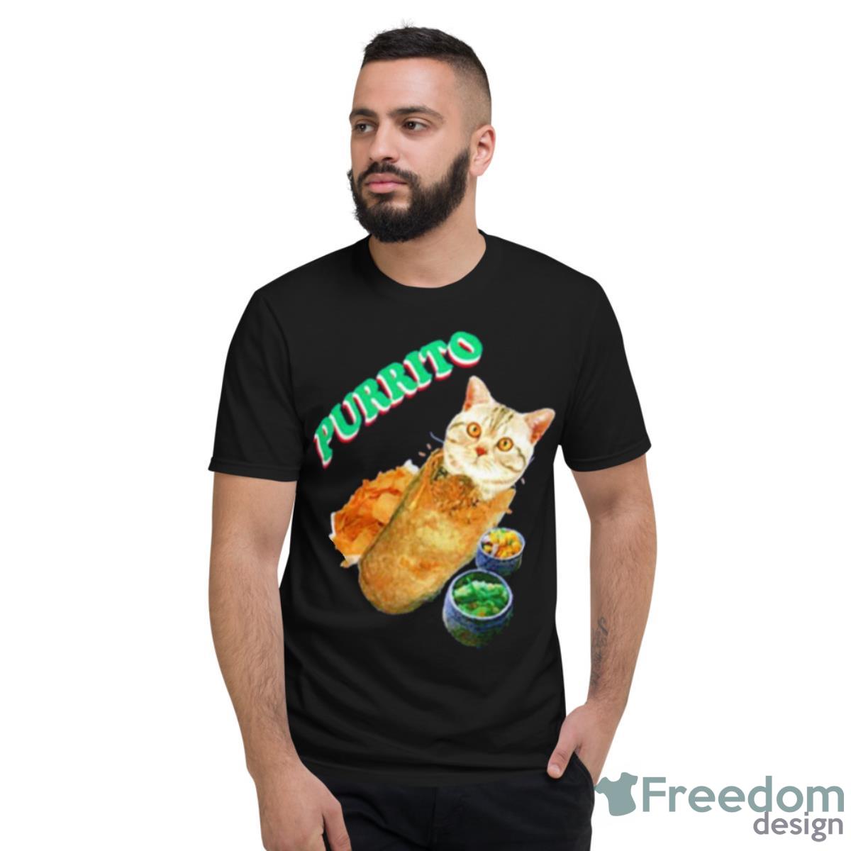 Purrito Cat Burrito Shirt - Short Sleeve T-Shirt