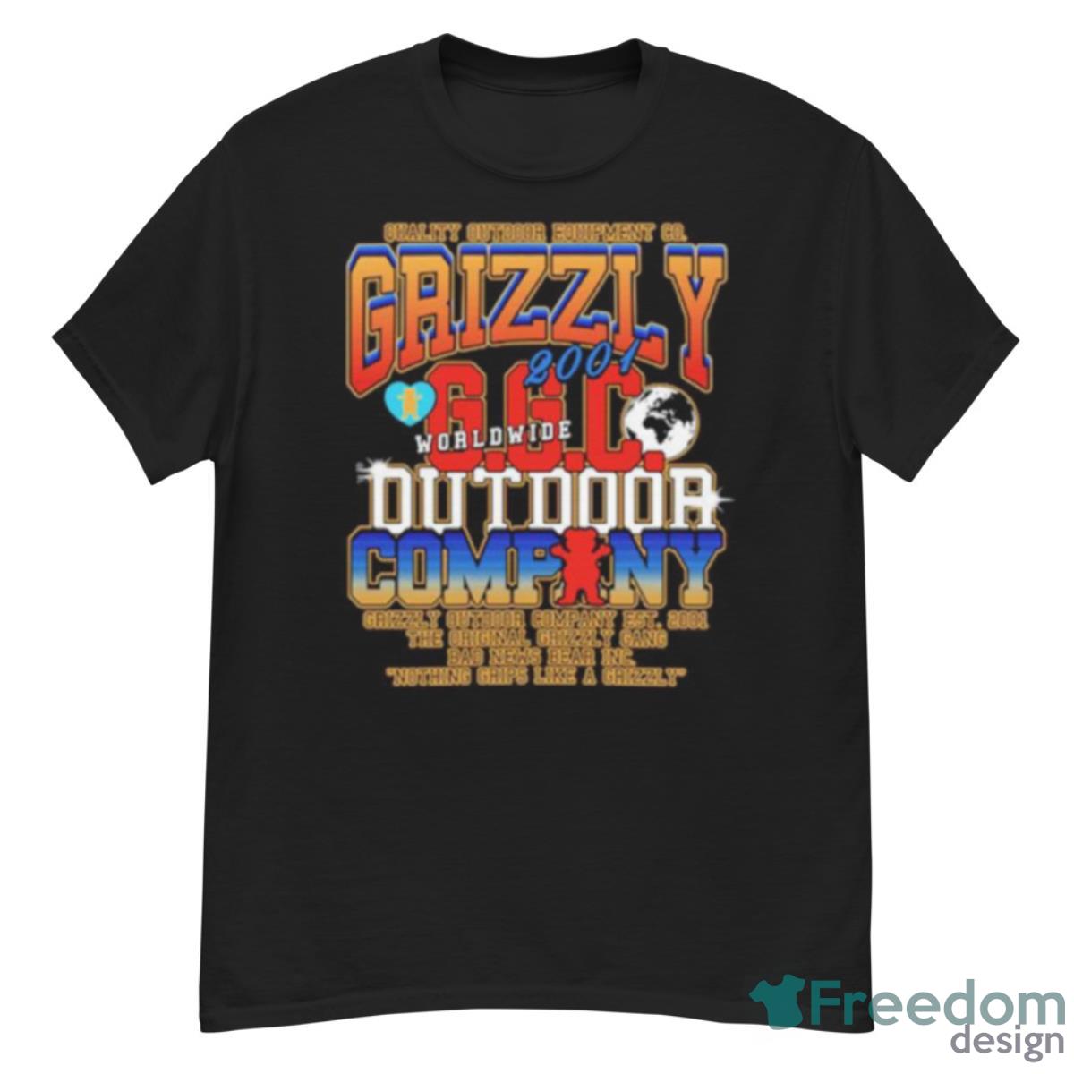 Quality Outdoor Equipment Co Grizzly Outdoor Company Shirt - G500 Men’s Classic T-Shirt