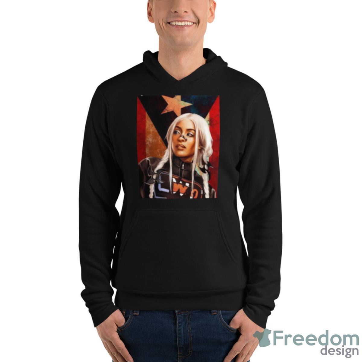 Queen Zelina Fear La Chancla Shirt - Unisex Fleece Pullover Hoodie Queen Zelina Fear La Chancla Shirt - Unisex Fleece Pullover Hoodie