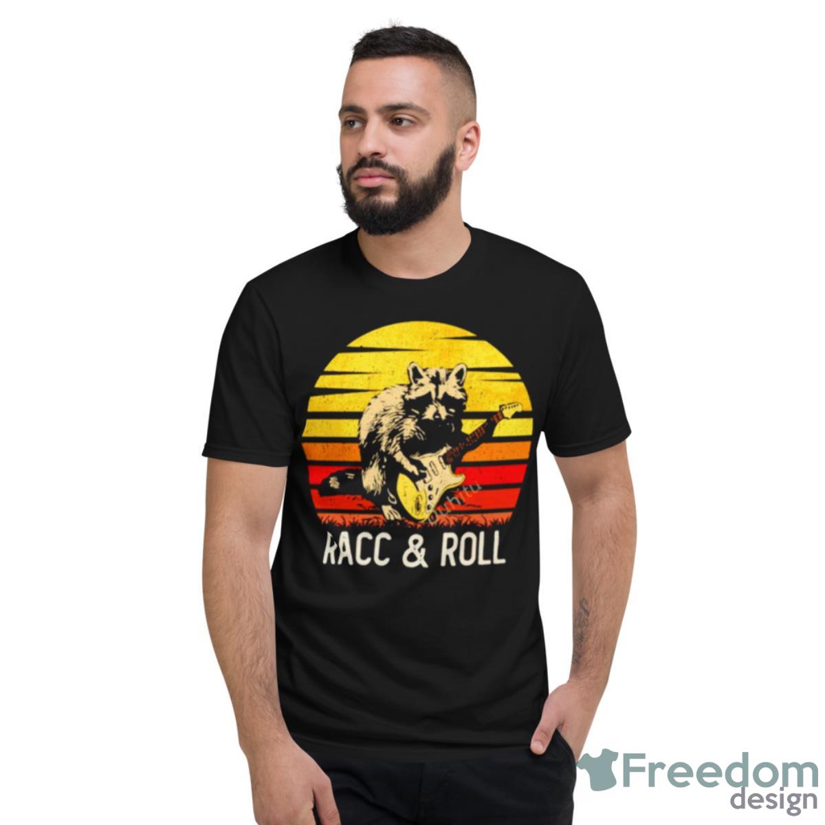 Racc And Roll Vintage Shirt - Short Sleeve T-Shirt