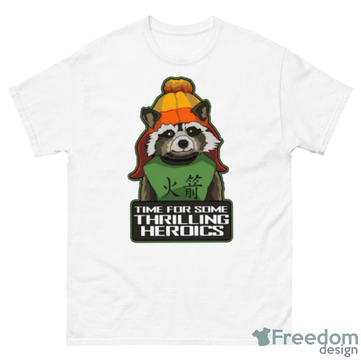 Raccoon Finds Serenity Shirt - 500 Men’s Classic Tee Gildan