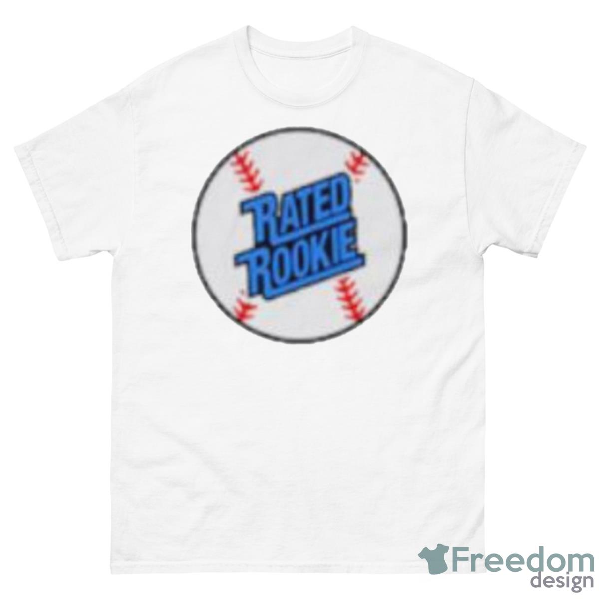 Rated Rookie Baseball Shirt - 500 Men’s Classic Tee Gildan