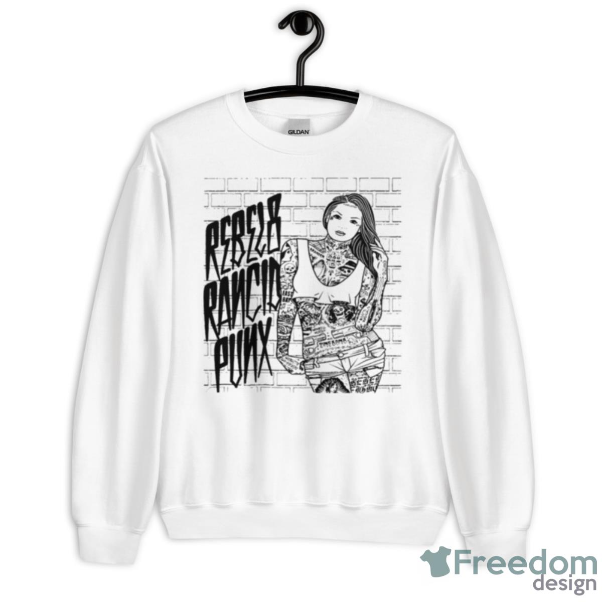 Rebel Rancid Punk Rancid Punk Rock Band Shirt - Unisex Heavy Blend Crewneck Sweatshirt