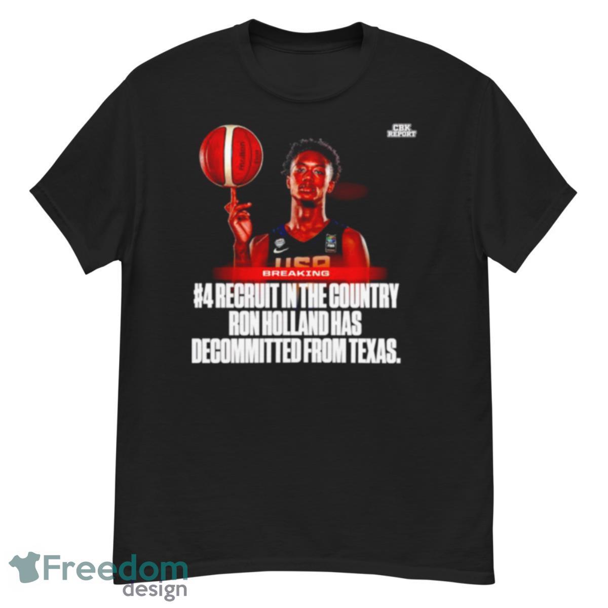 Recruit In The Country Ron Holland Has Decommitted From Texas Shirt - G500 Men’s Classic T-Shirt