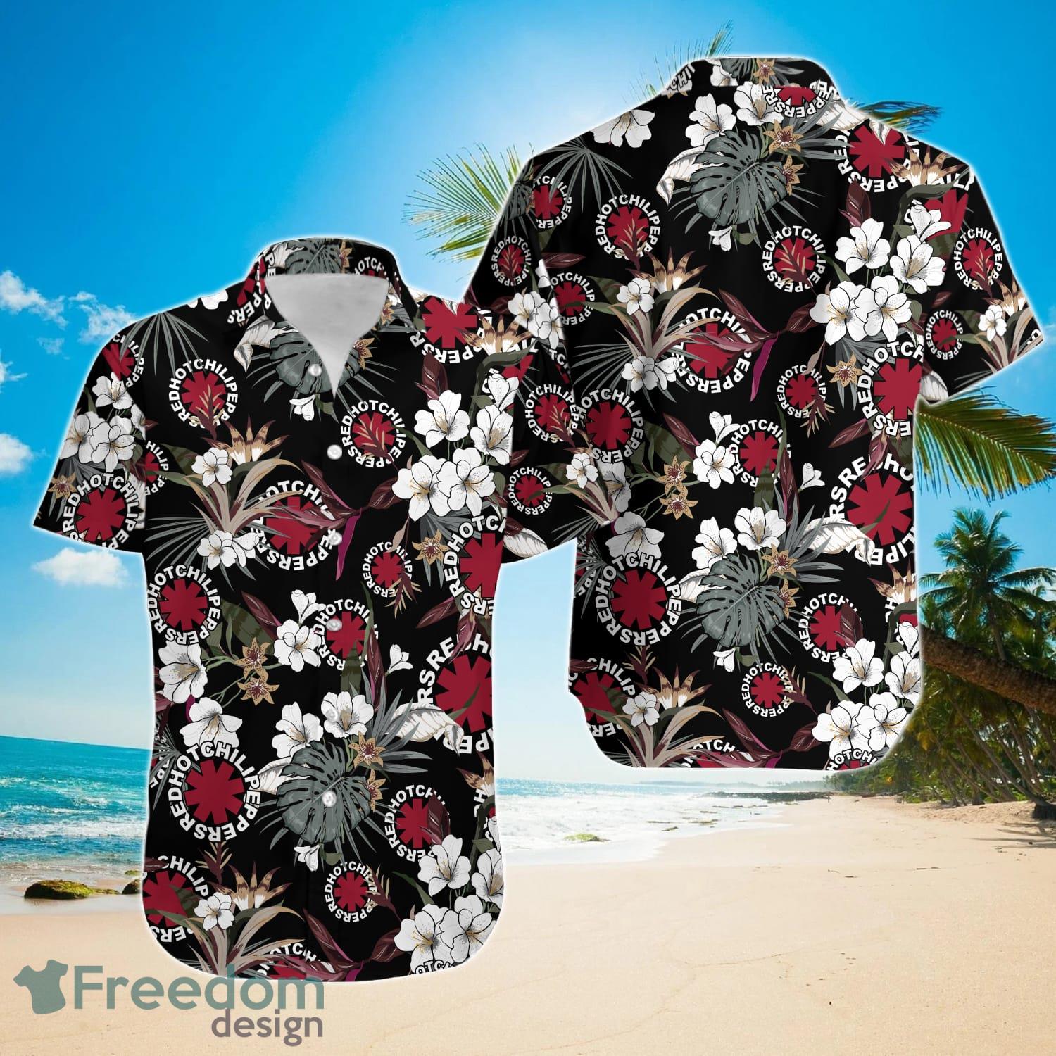 Red Hot Chili Peppers Hawaiian 2023 Tour Shirt Product Photo 1