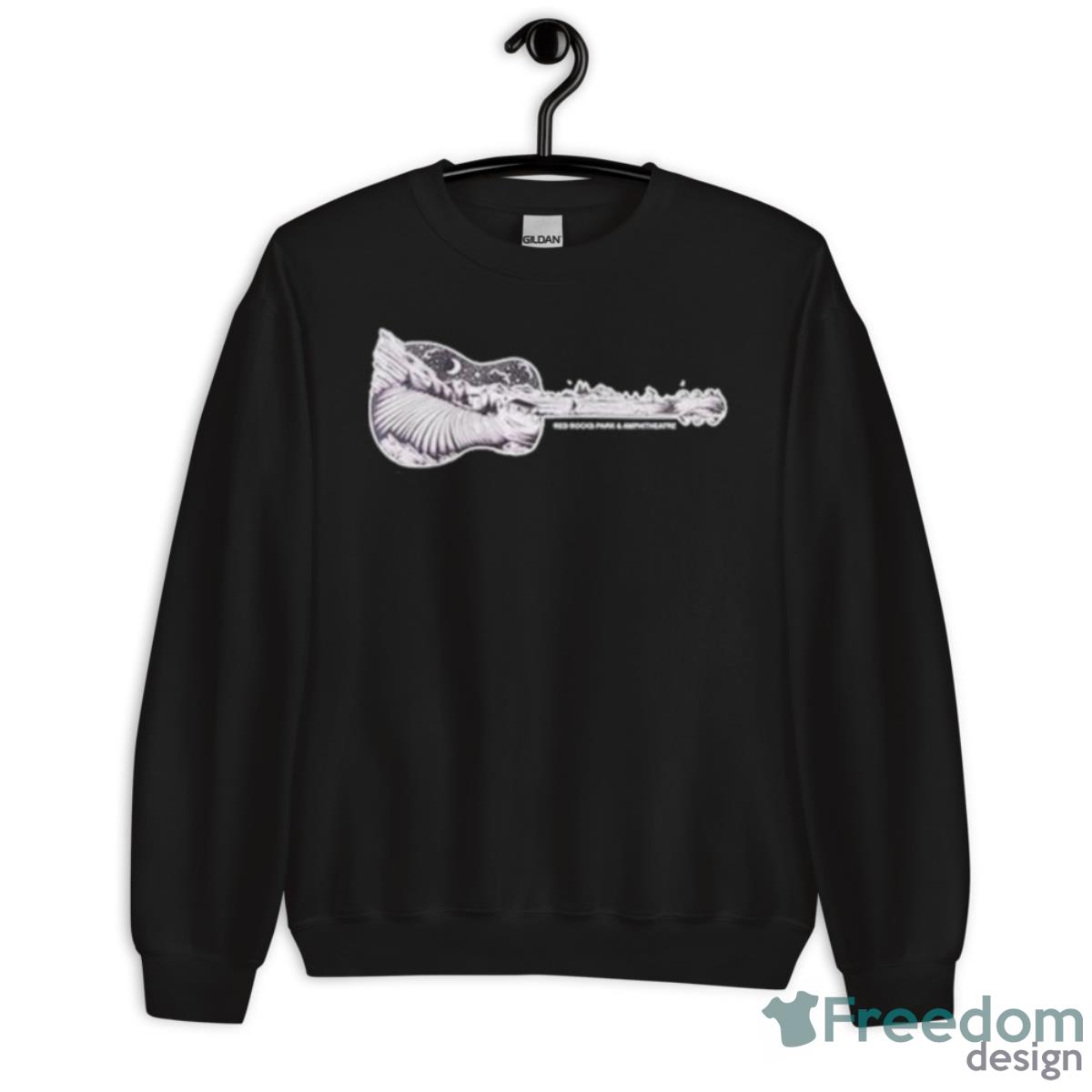 Red Rocks Guitar 2023 T Shirt image Red Rocks Guitar 2023 T Shirt - Unisex Crewneck Sweatshirt