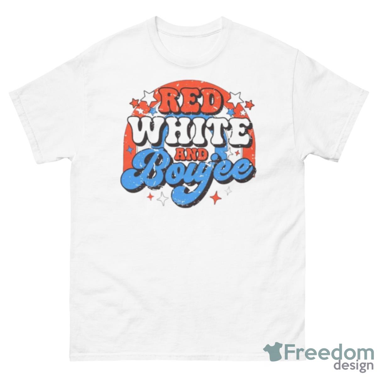 Red White And Boujee Shirt - 500 Men’s Classic Tee Gildan