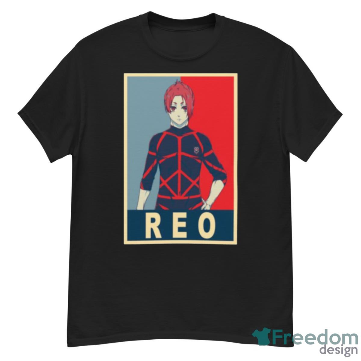 Reo Hope Graphic Blue Lock Reo Mikage Shirt - G500 Men’s Classic T-Shirt