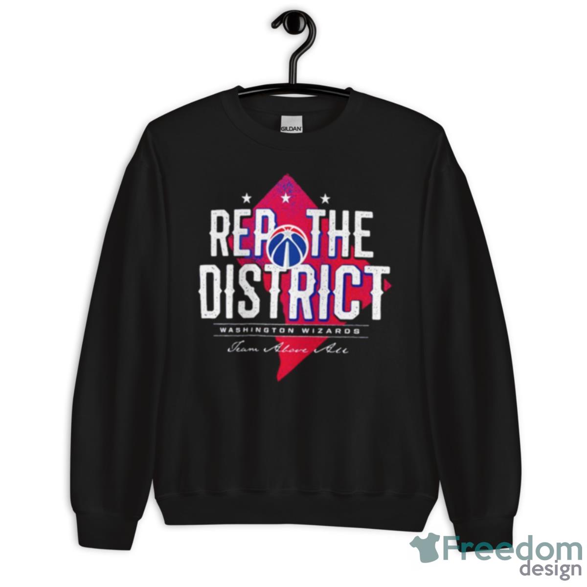 Rep The District Washington Wizards Shirt - Unisex Crewneck Sweatshirt Rep The District Washington Wizards Shirt - Unisex Crewneck Sweatshirt