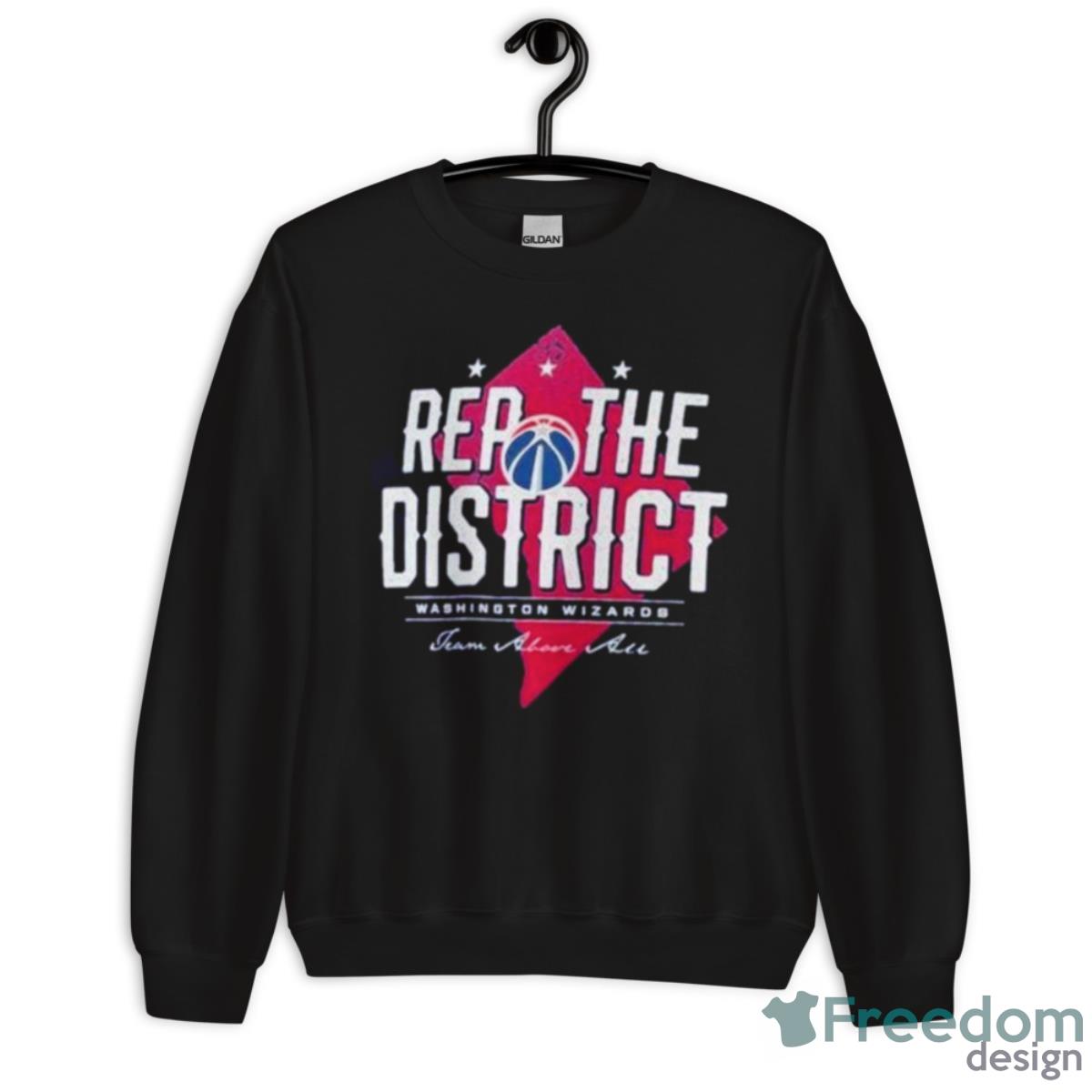 Rep The District Washington Wizards Team Alone Au Huddle Shirt - Unisex Crewneck Sweatshirt Rep The District Washington Wizards Team Alone Au Huddle Shirt - Unisex Crewneck Sweatshirt