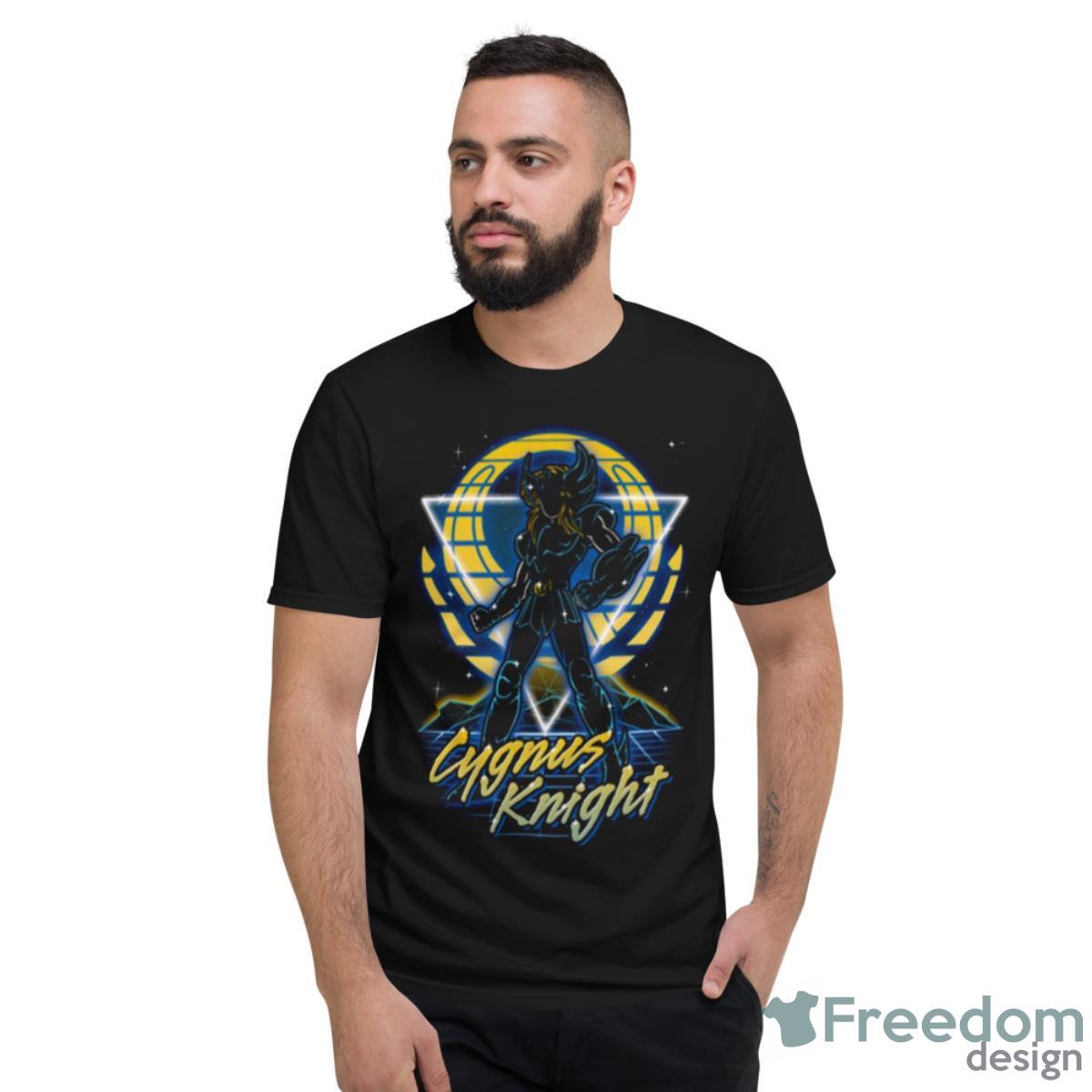 Retro Cygnus Knight Saint Seiya Knights Of The Zodiac Shirt - Short Sleeve T-Shirt