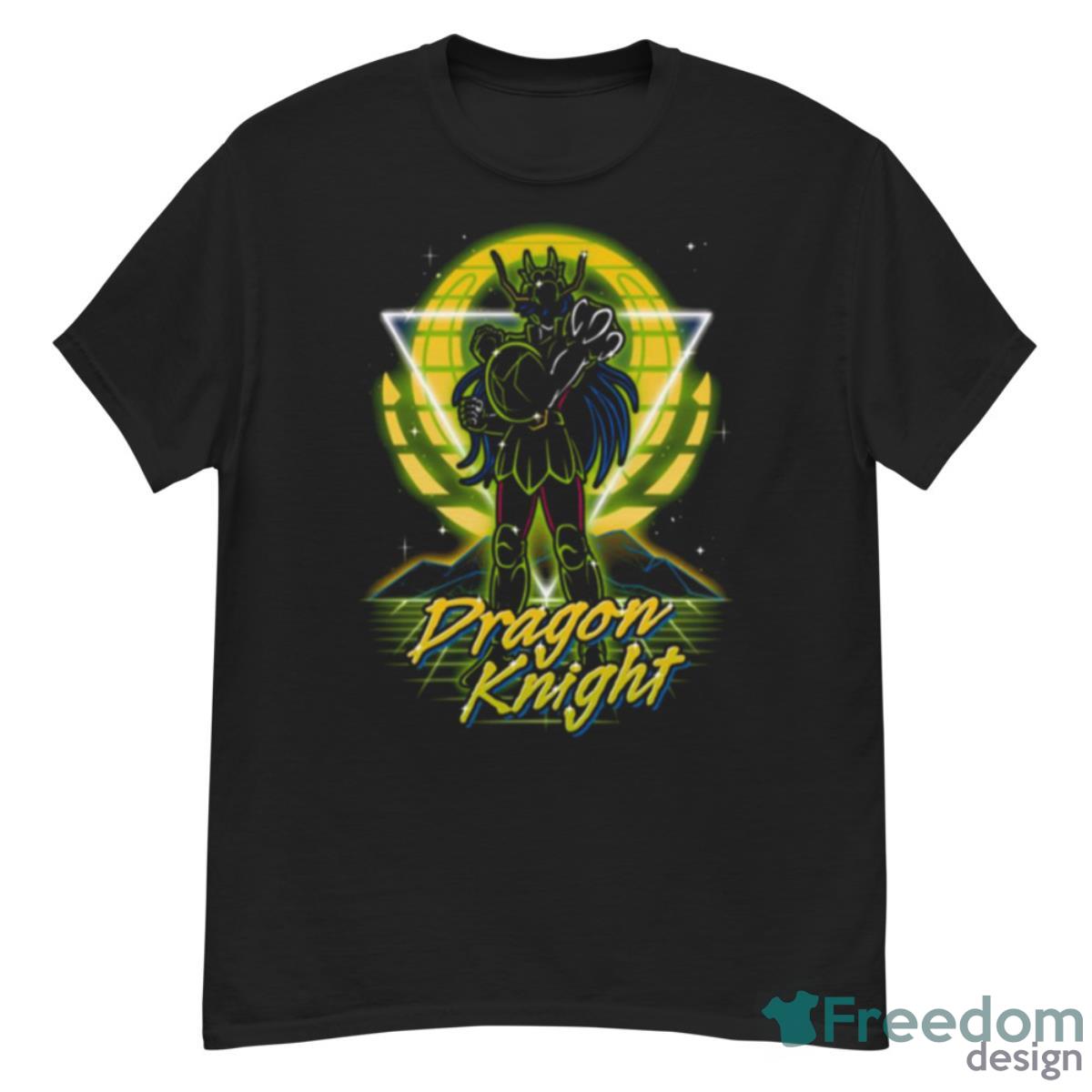 Retro Dragon Knight Saint Seiya Knights Of The Zodiac Shirt - G500 Men’s Classic T-Shirt