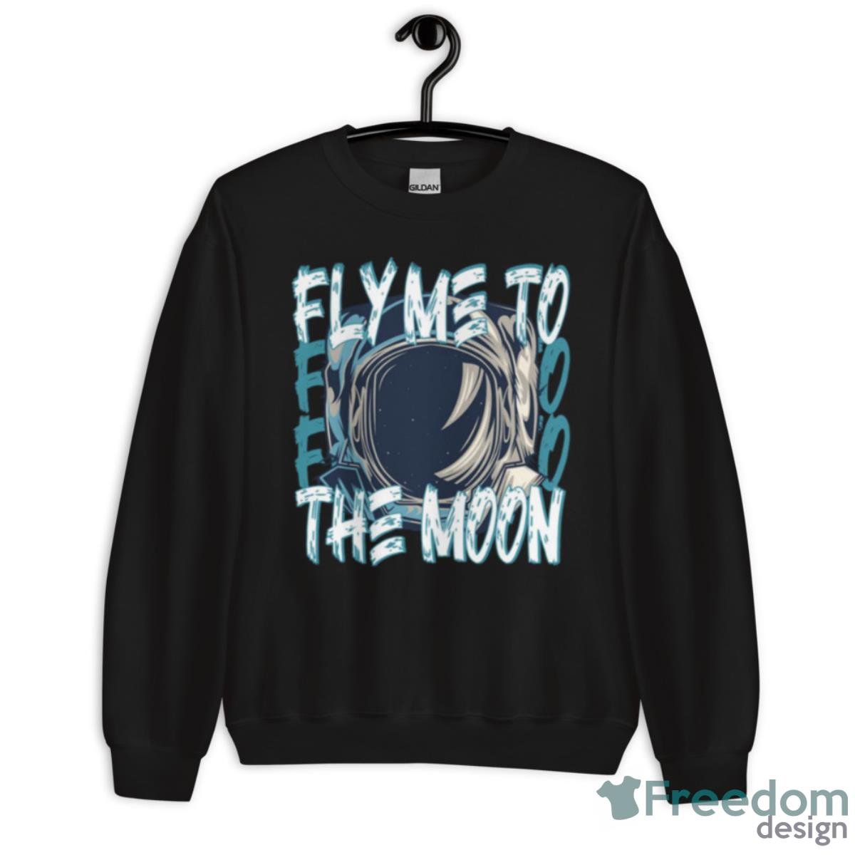 Retro Illustration Fly Me To The Moon Shirt