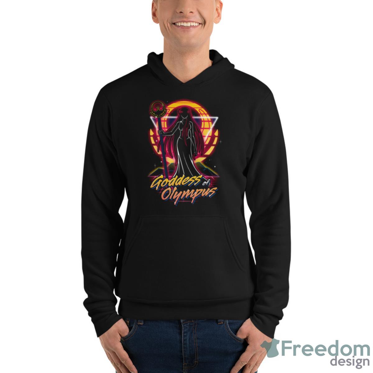 Retro Olympus Goddess Saint Seiya Knights Of The Zodiac Shirt - Unisex Fleece Pullover Hoodie Retro Olympus Goddess Saint Seiya Knights Of The Zodiac Shirt - Unisex Fleece Pullover Hoodie