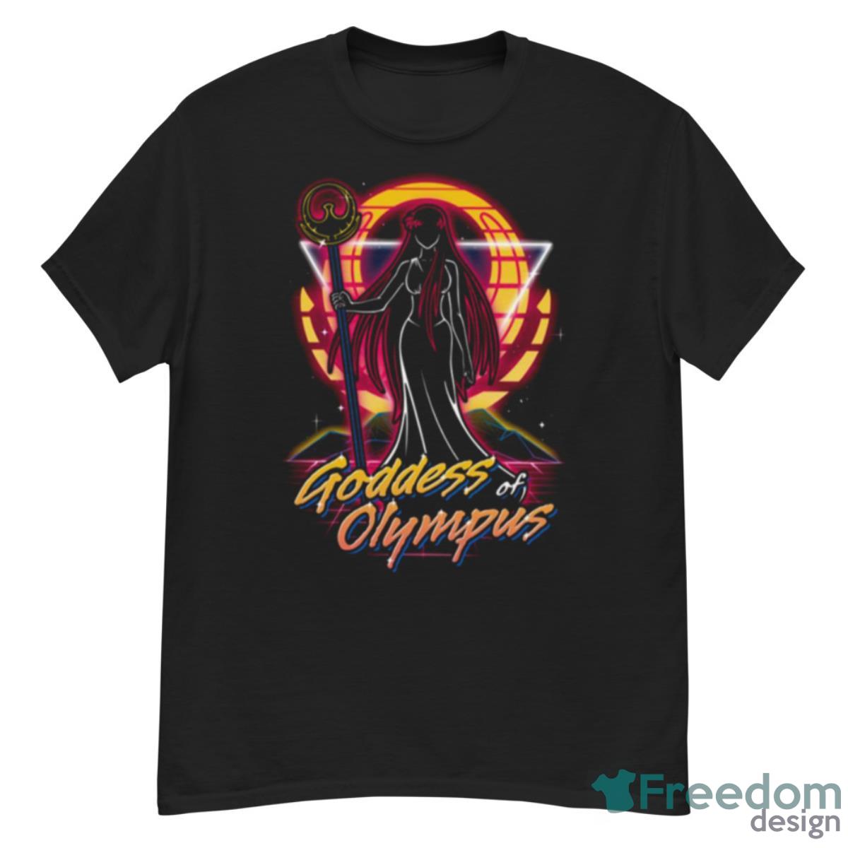 Retro Olympus Goddess Saint Seiya Knights Of The Zodiac Shirt - G500 Men’s Classic T-Shirt