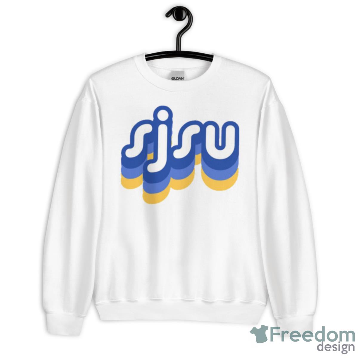 Retro San Jose State University Shirt - Unisex Heavy Blend Crewneck Sweatshirt