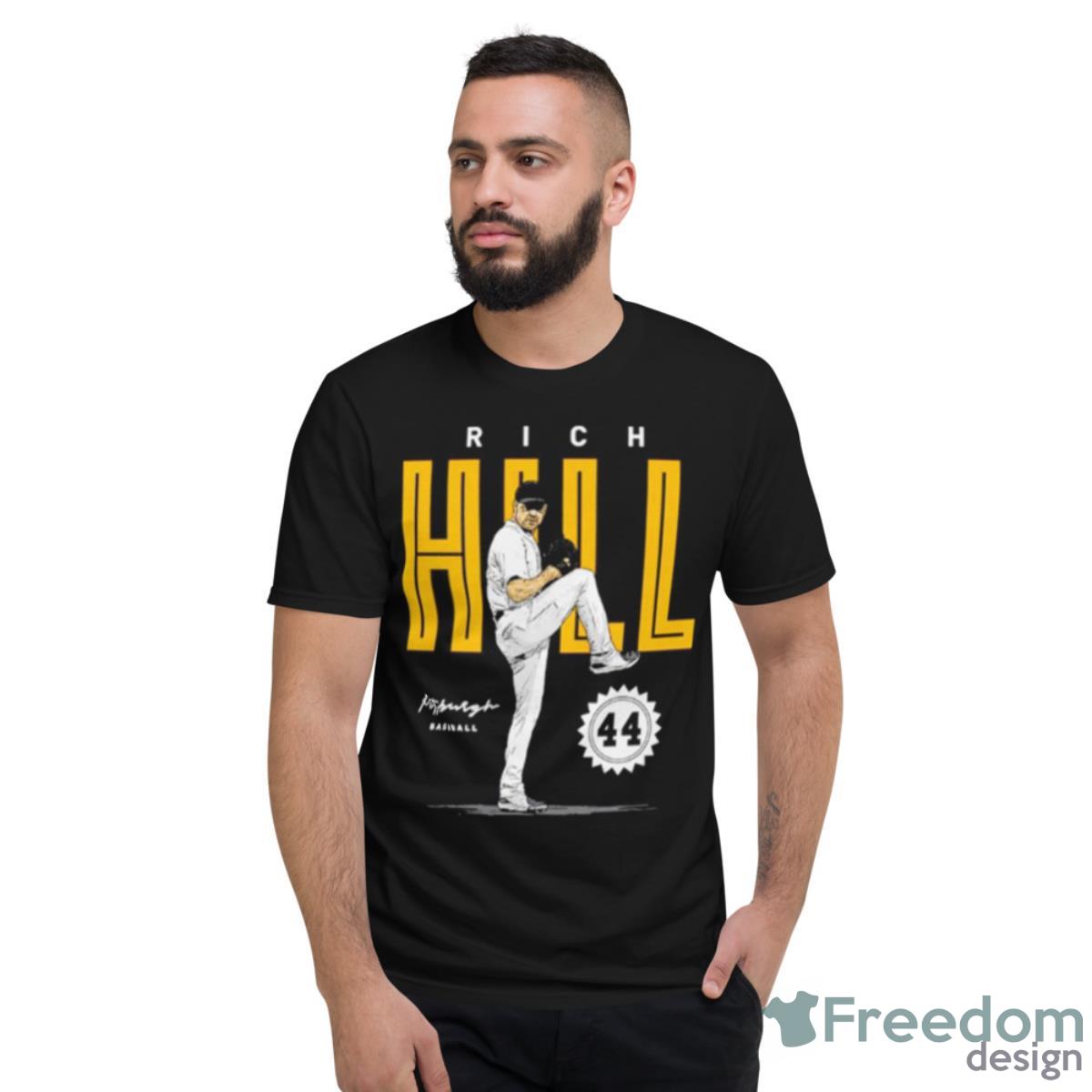 Rich Hill Pittsburgh Card Shirt - Short Sleeve T-Shirt