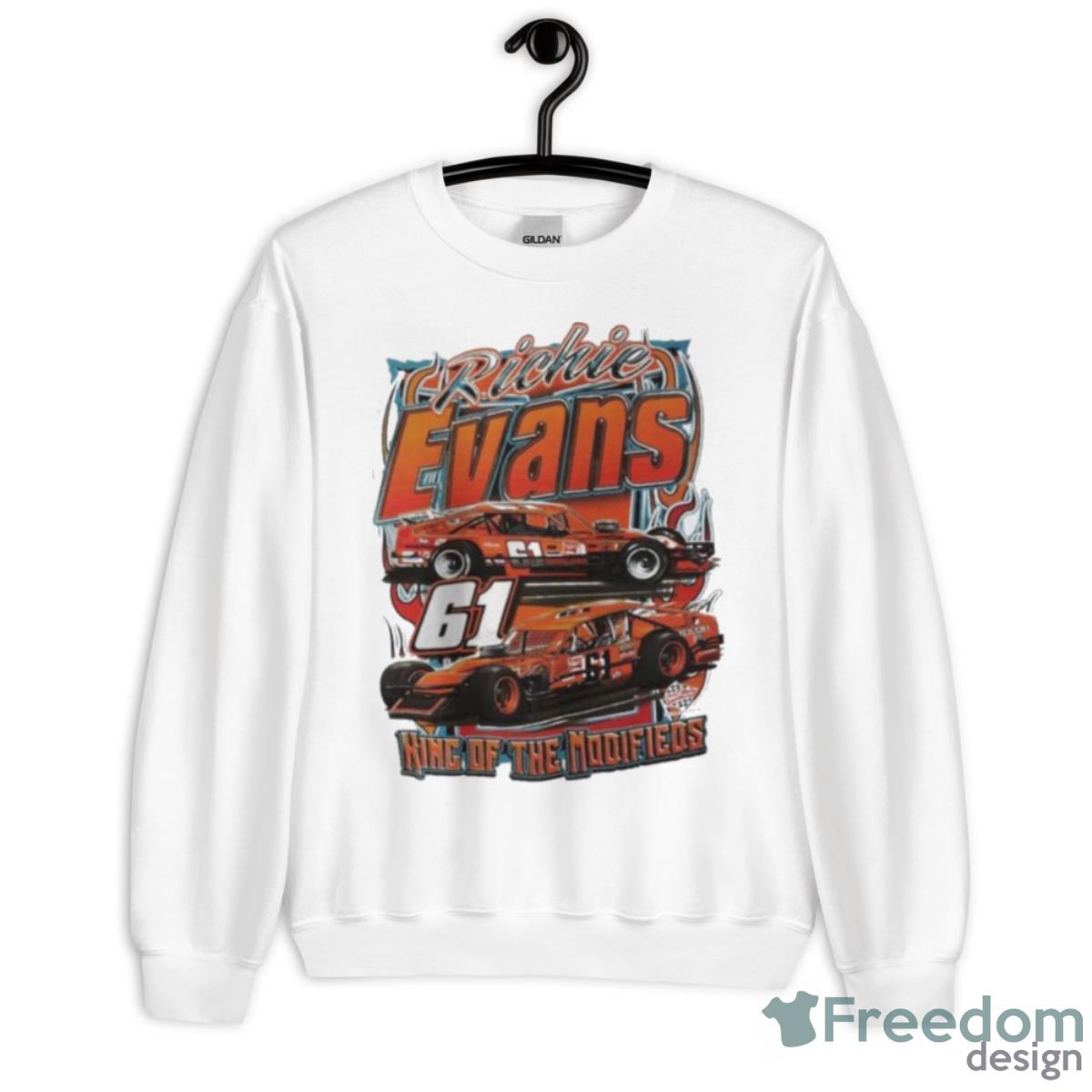 Richie Evans King Of The Mooifeds Shirt - Unisex Heavy Blend Crewneck Sweatshirt