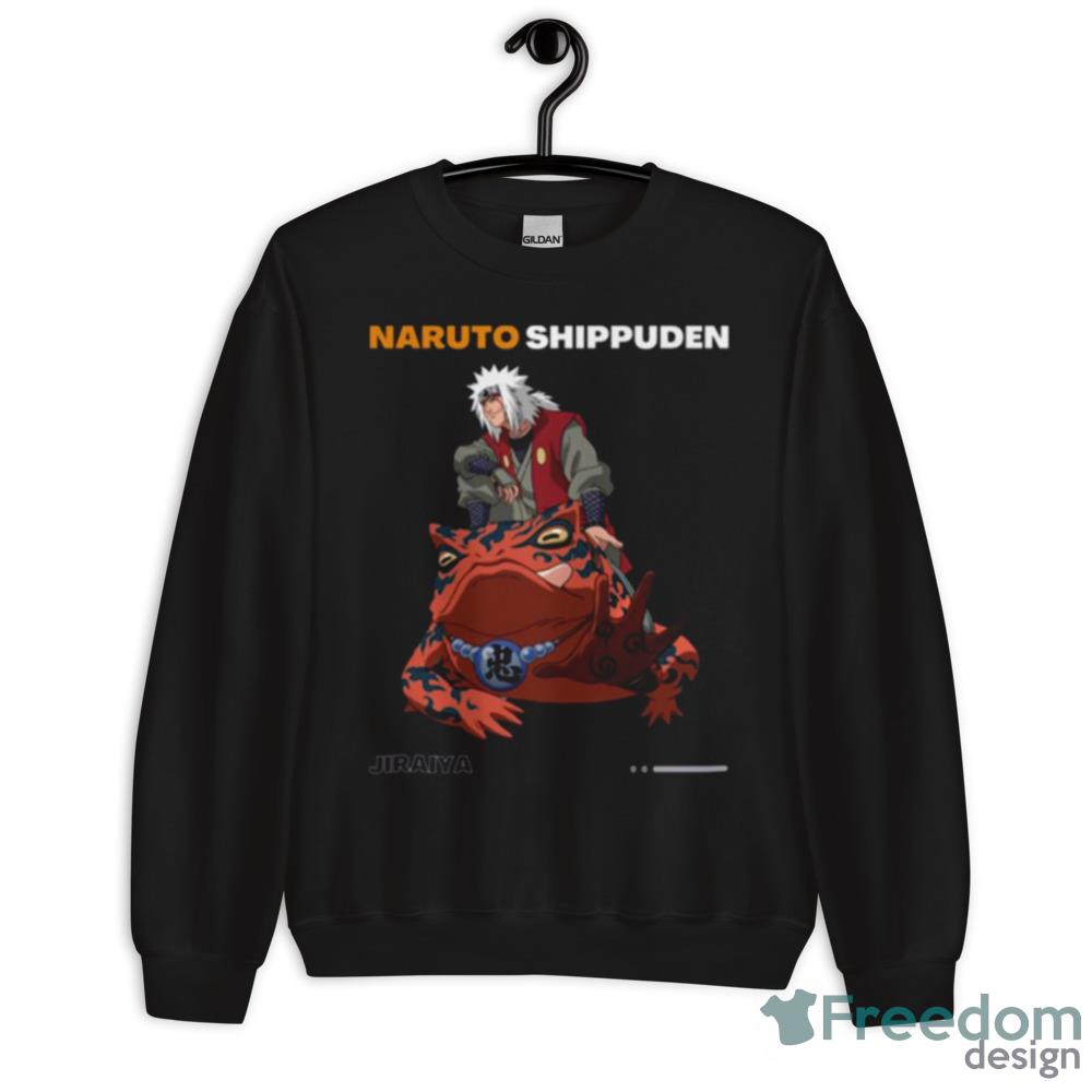 Riding A Frog Naruto Shippuden Jiraiya Design Shirts - 18000 Unisex Heavy Blend Crewneck Sweatshirt Riding A Frog Naruto Shippuden Jiraiya Design Shirts - 18000 Unisex Heavy Blend Crewneck Sweatshirt