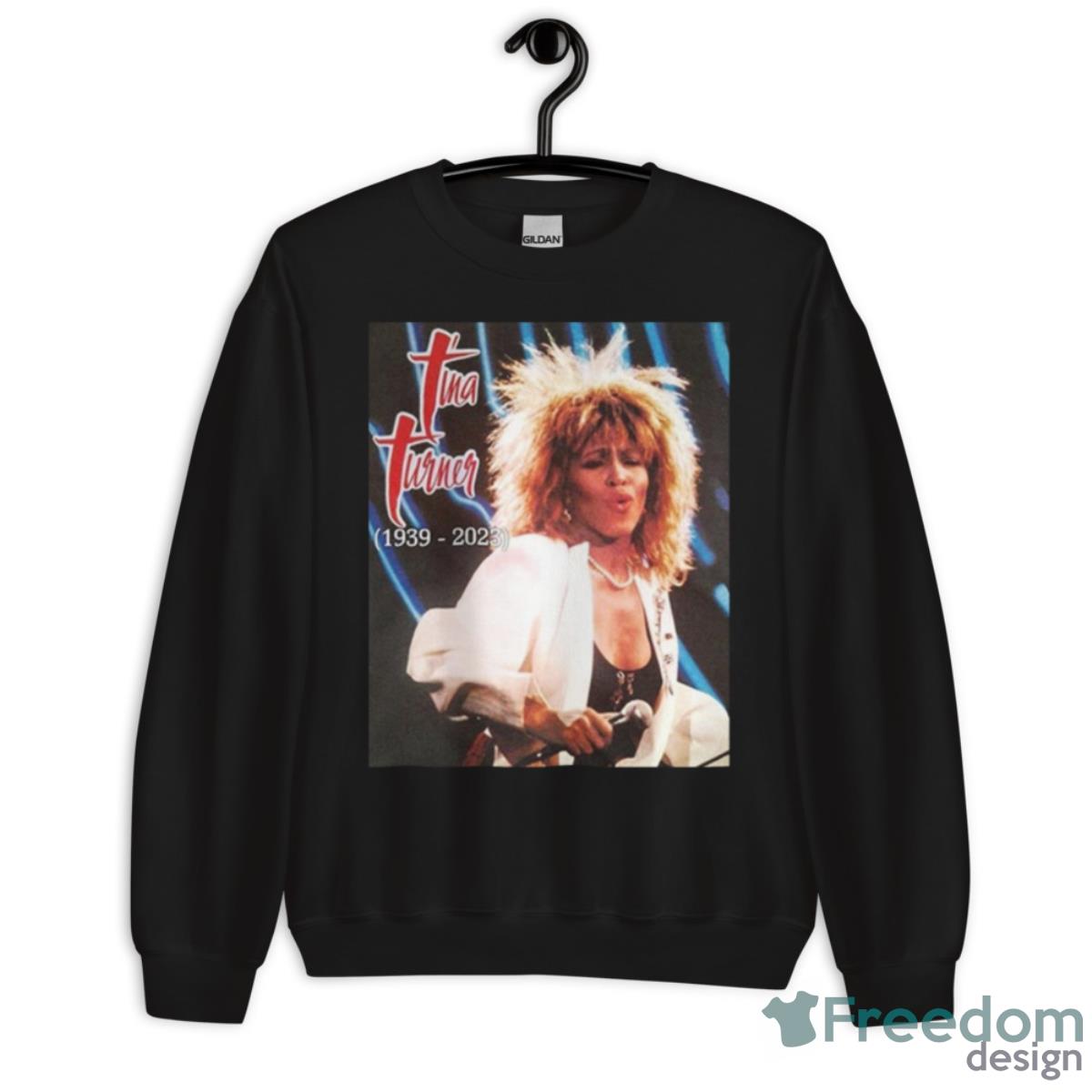 RIP Heavy Mental Legend Tina Turner 1939 2023 T Shirt image RIP Heavy Mental Legend Tina Turner 1939 2023 T Shirt - Unisex Crewneck Sweatshirt