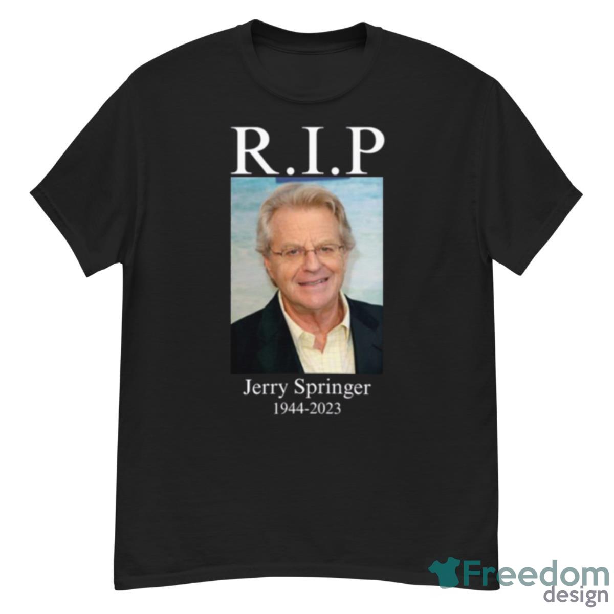 Rip Jerry Springer 1944 2023 Shirt - G500 Men’s Classic T-Shirt