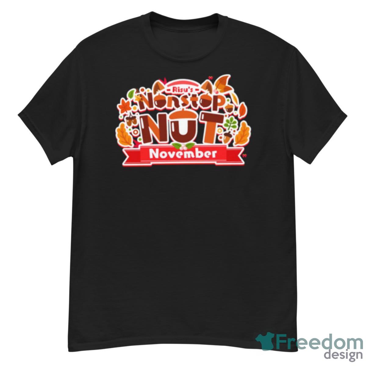 Risu’s Nonstop Nut November Ayunda Risu Nnn Hololive Shirt - G500 Men’s Classic T-Shirt