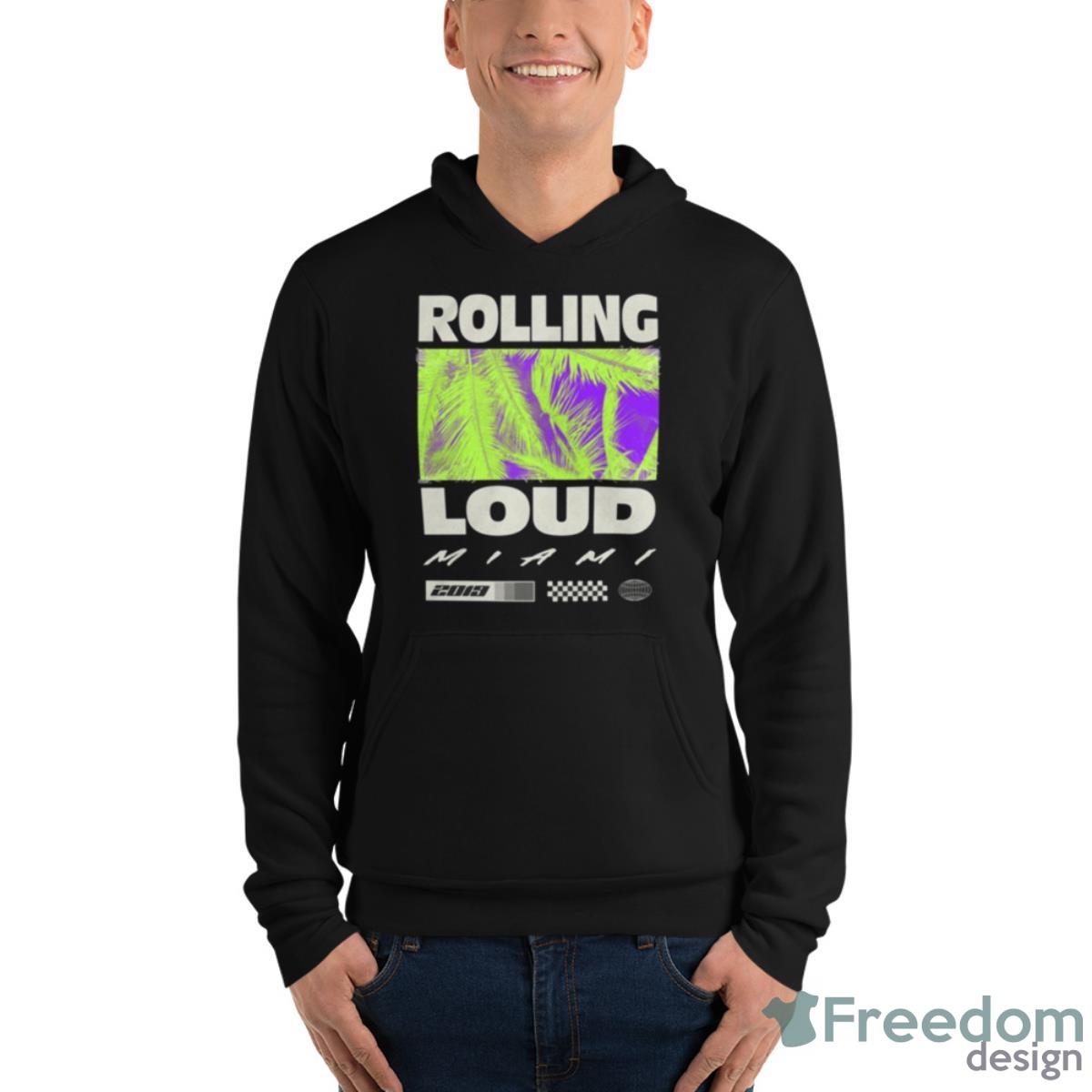 Rolling Loud Coconut Tree Shirt - Unisex Fleece Pullover Hoodie Rolling Loud Coconut Tree Shirt - Unisex Fleece Pullover Hoodie