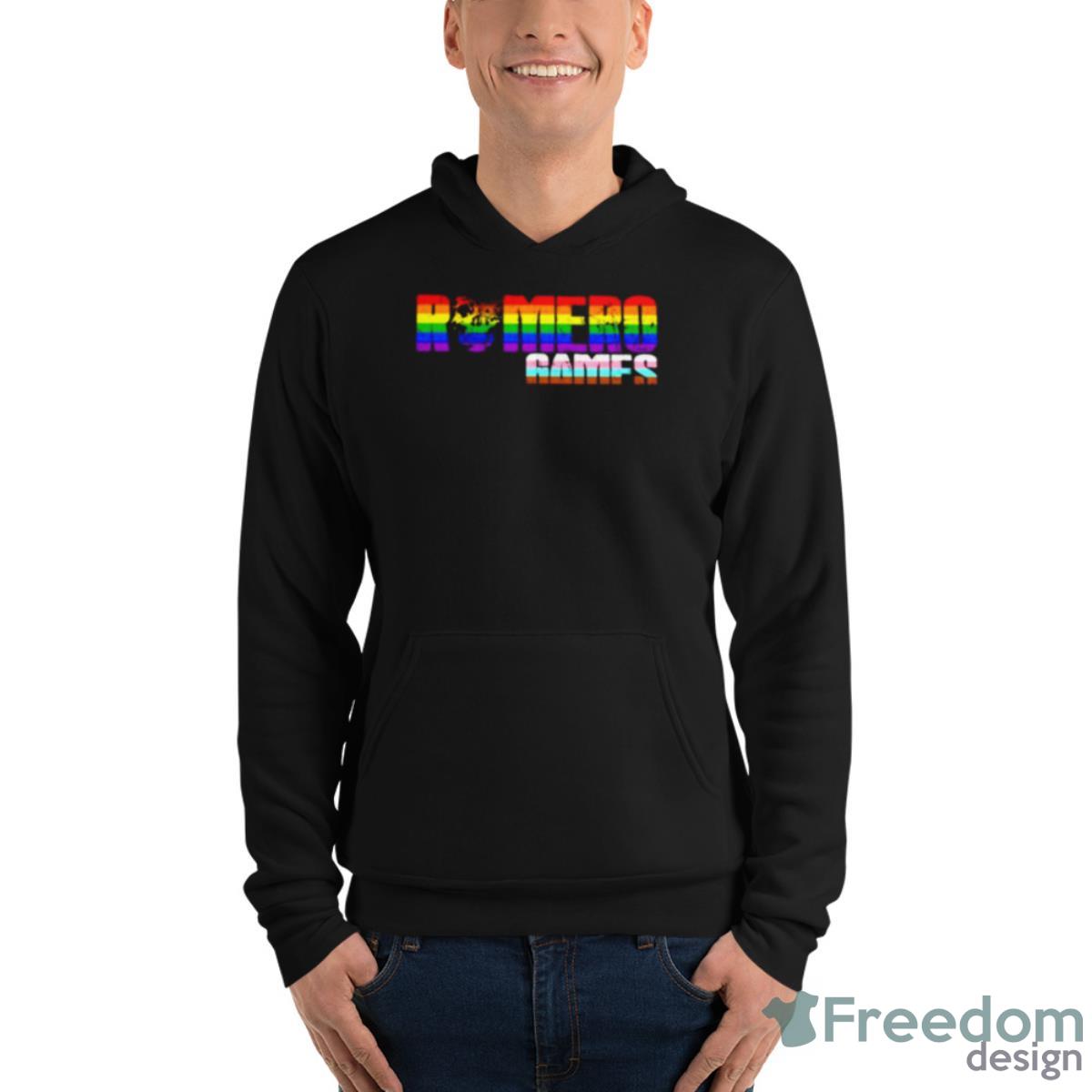 Romero Games Pride Shirt image Romero Games Pride Shirt - Unisex Fleece Pullover Hoodie