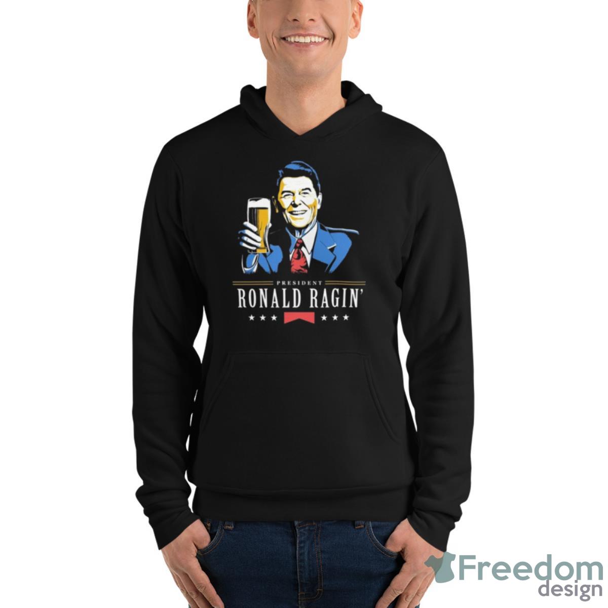 Ronald Ragin’ Beer 2023 Shirt image Ronald Ragin’ Beer 2023 Shirt - Unisex Fleece Pullover Hoodie