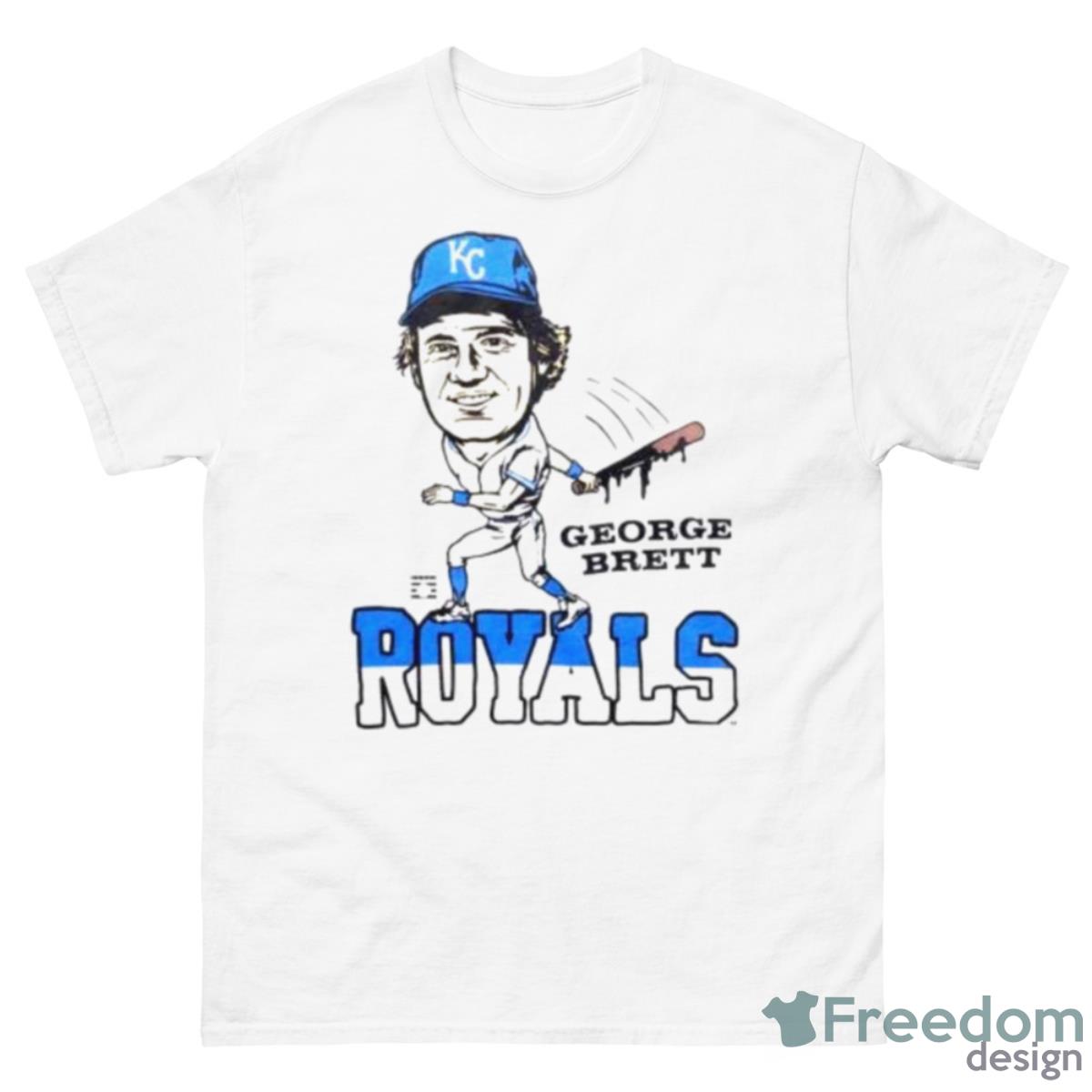 Royals Baseball George Brett Shirt - 500 Men’s Classic Tee Gildan