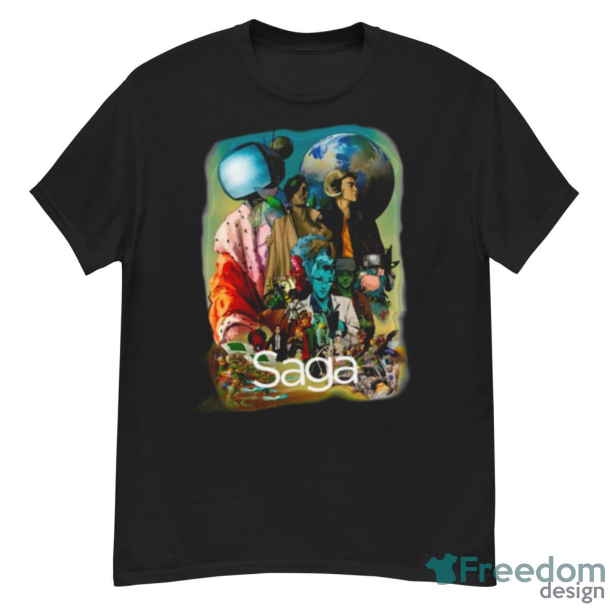 Saga Comic Characters Geek Shirt - G500 Men’s Classic T-Shirt