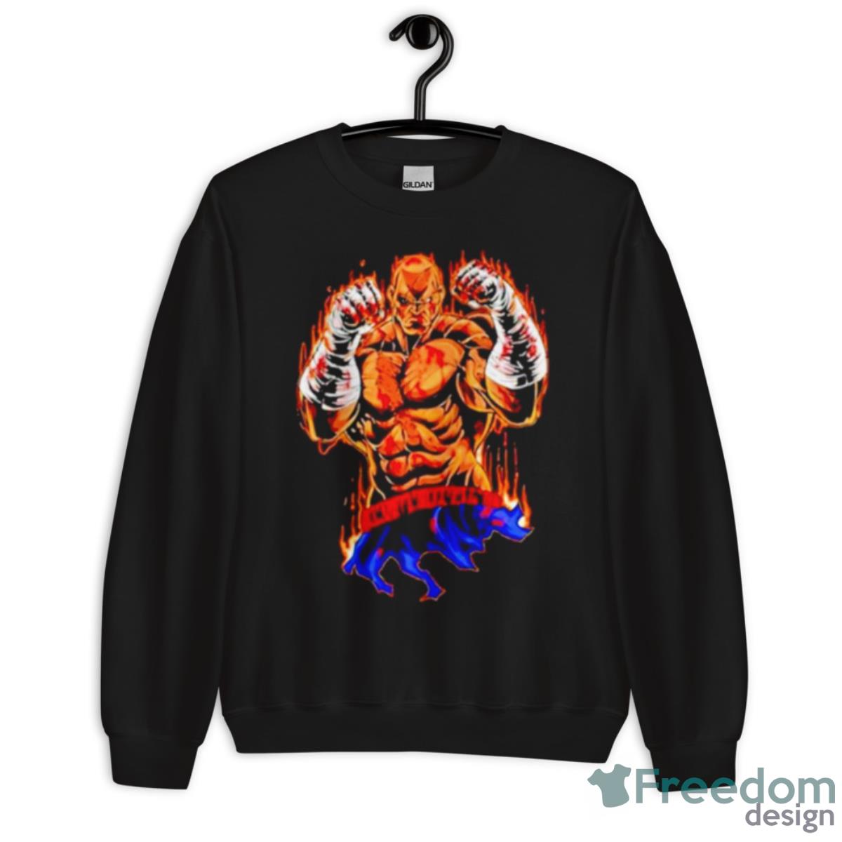 Sagat Street Fighter Game Shirt - Unisex Crewneck Sweatshirt Sagat Street Fighter Game Shirt - Unisex Crewneck Sweatshirt