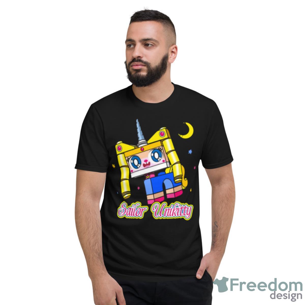 Sailor Unikitty Funny Game Art Shirt - Short Sleeve T-Shirt