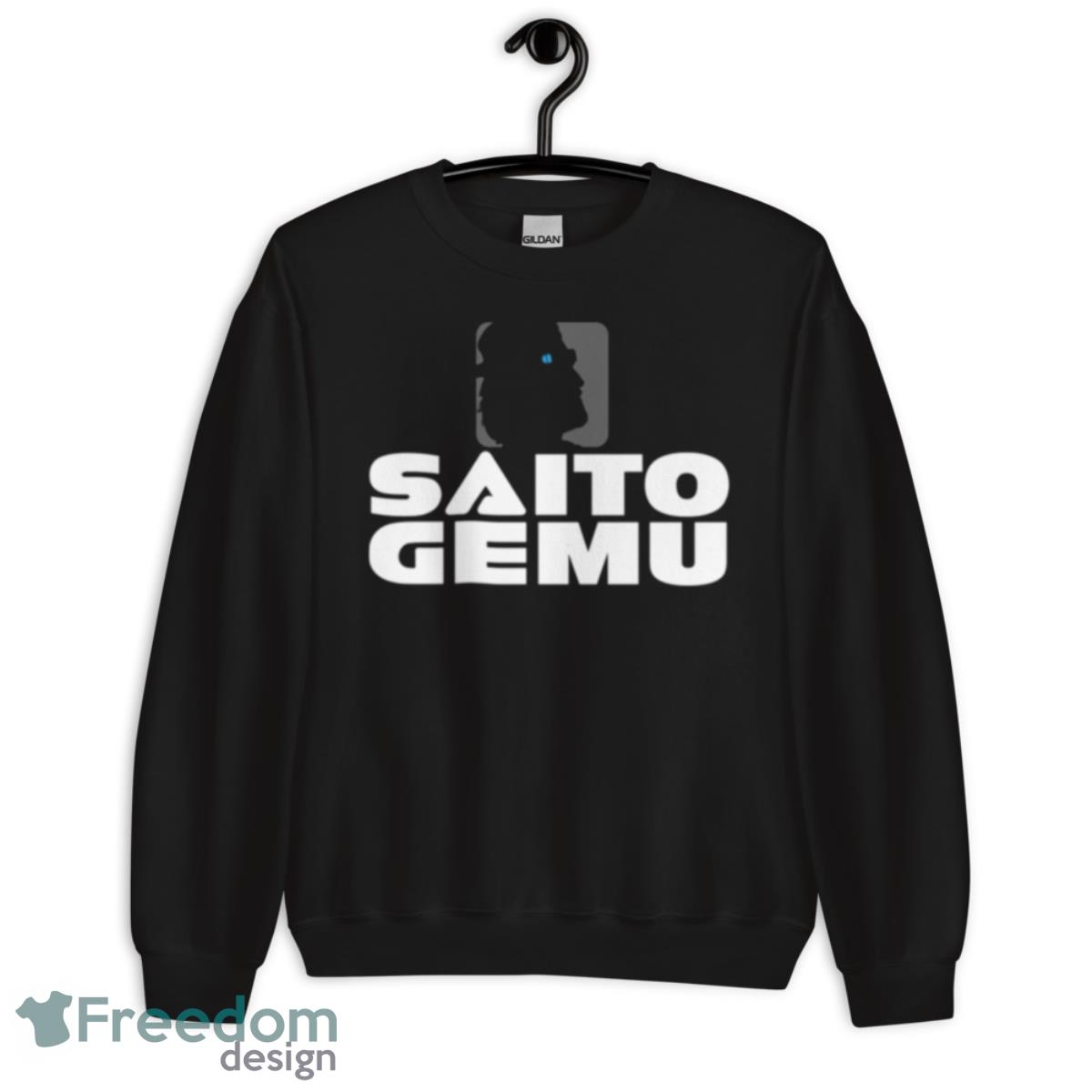 Saito Gemu Black Mirror Shirt - Unisex Crewneck Sweatshirt Saito Gemu Black Mirror Shirt - Unisex Crewneck Sweatshirt