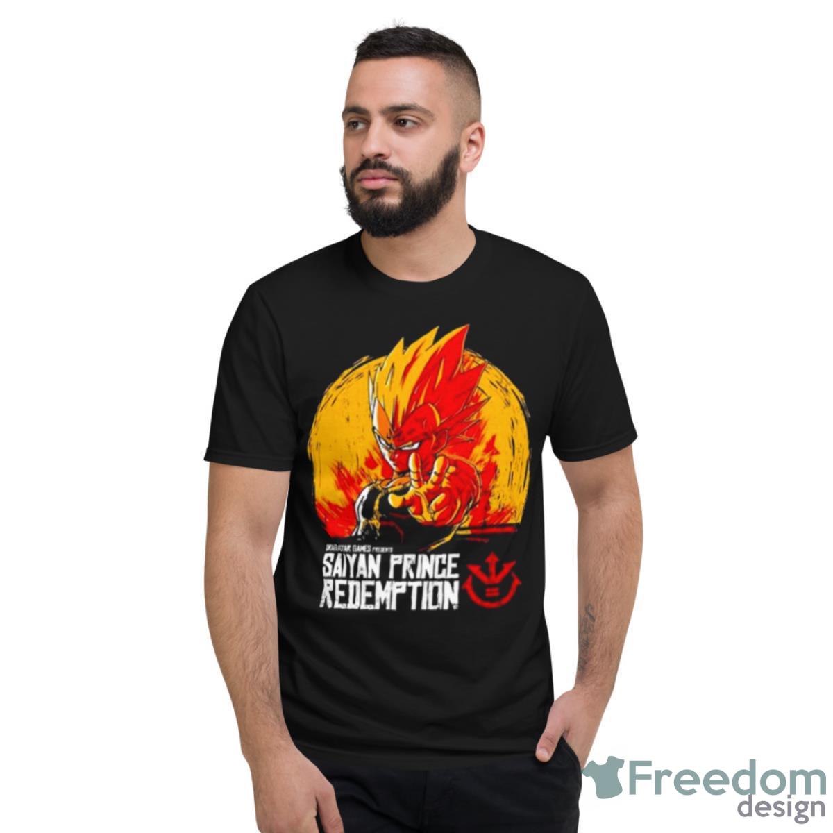 Saiyan Prince Redemption Shirt - Short Sleeve T-Shirt