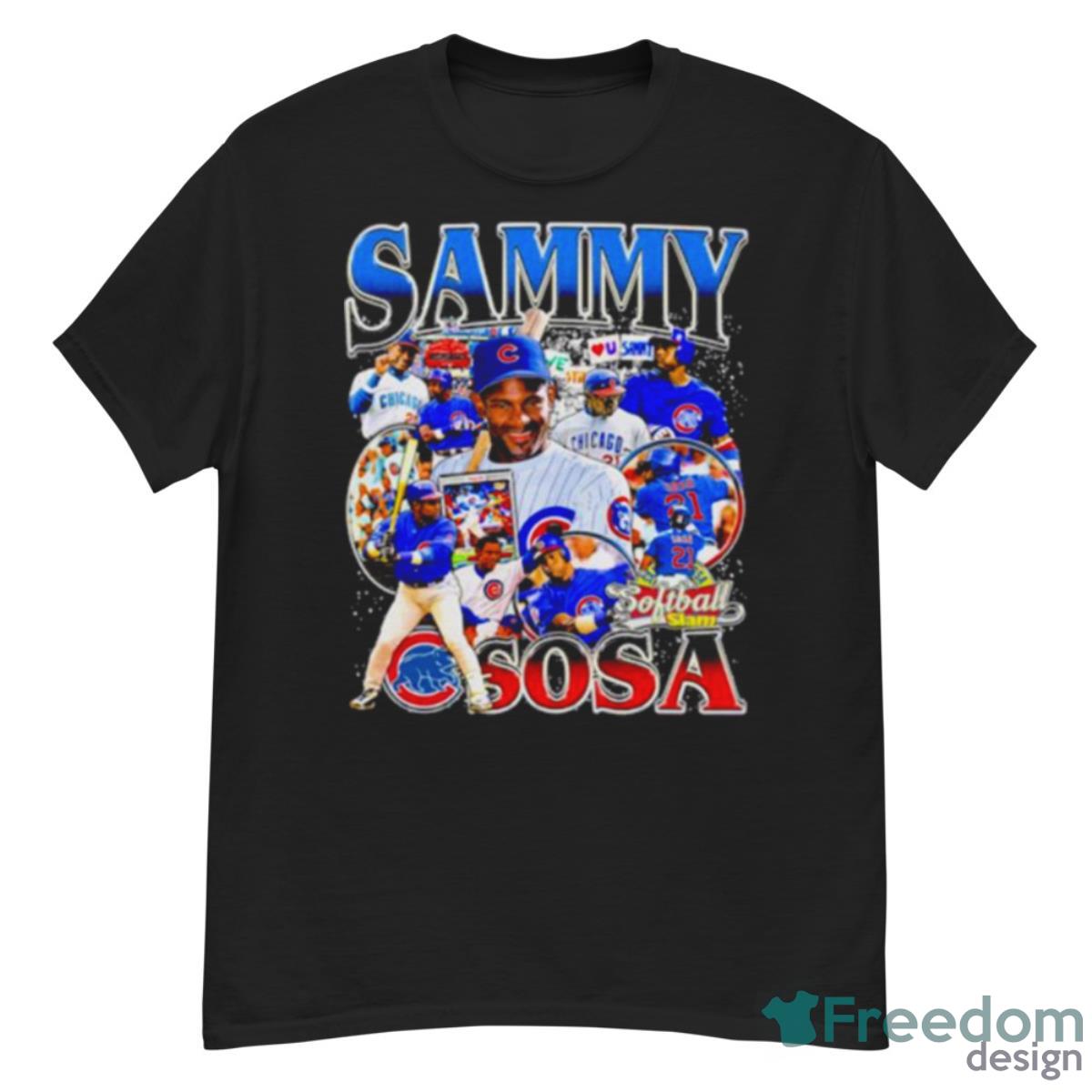 Sammy Sosa Chicago Cubs MLB Design Shirts - Freedomdesign