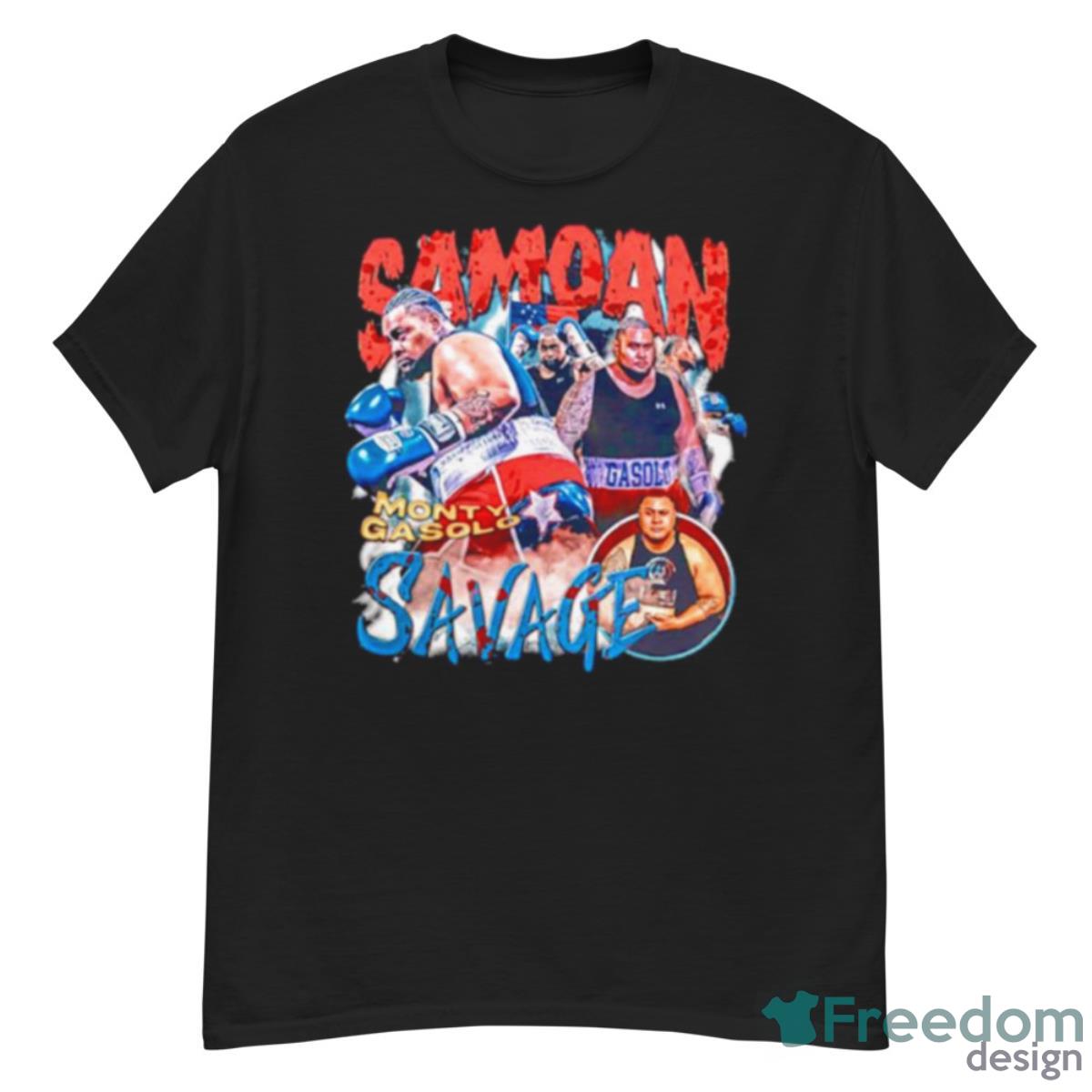 Samoan Savage Monty Montu Gasolo Shirt - G500 Men’s Classic T-Shirt