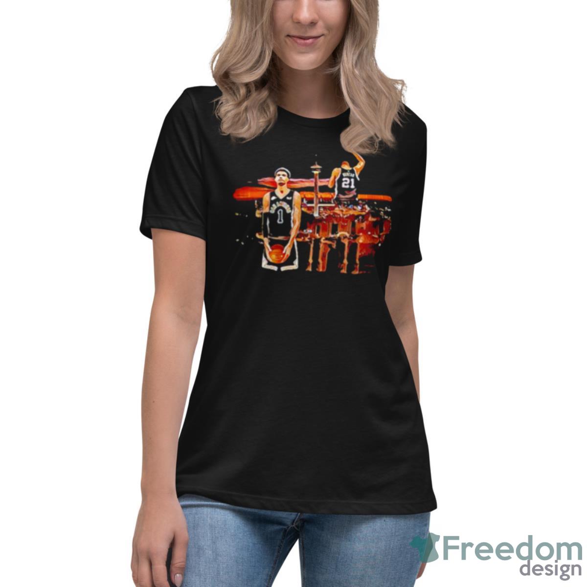 San Antonio Spurs The New One Shirt - Womens Relaxed Short Sleeve Jersey Tee San Antonio Spurs The New One Shirt - Womens Relaxed Short Sleeve Jersey Tee