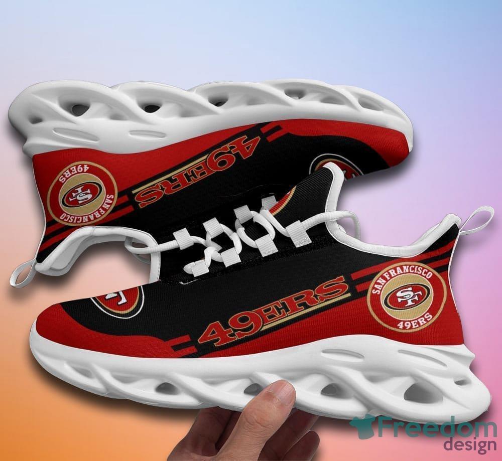 San Francisco 49Ers Max Soul Sneakers Print Design 57 For Fans -  Freedomdesign