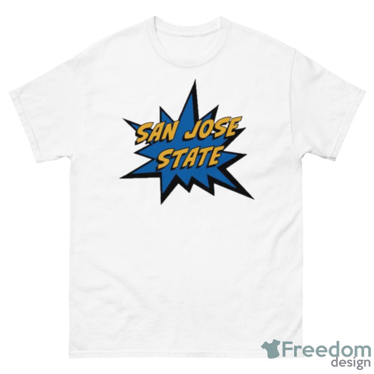 San Jose State University Shirt - 500 Men’s Classic Tee Gildan