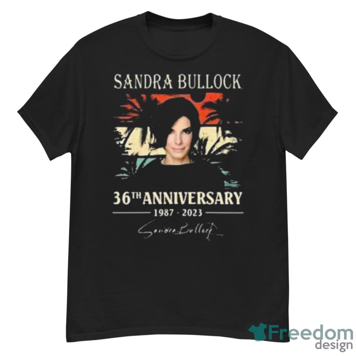 Sandra Bullock 36th Anniversary 1987 2023 Signature Shirt - G500 Men’s Classic T-Shirt