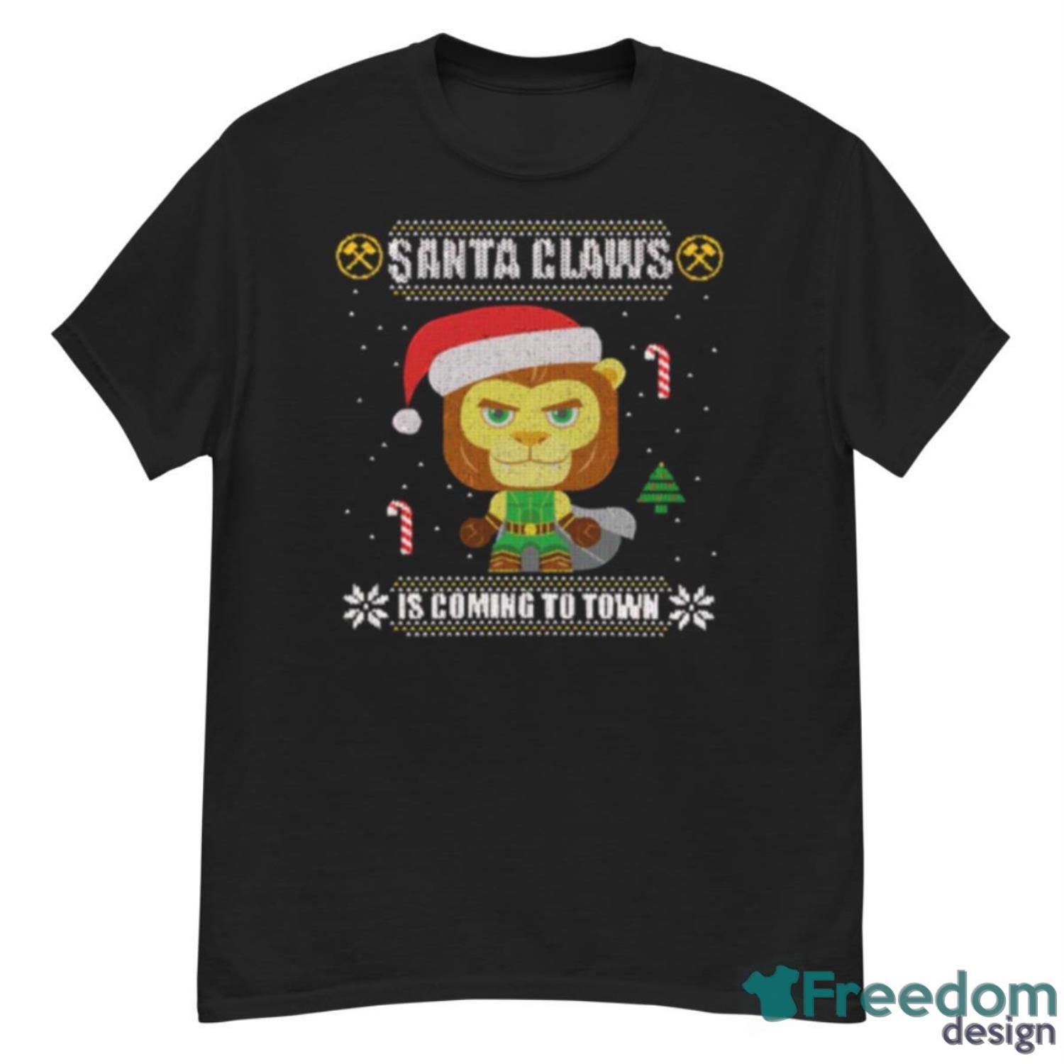 Santa Claws Is Coming Auric Of The Great White North Shirt - G500 Men’s Classic T-Shirt