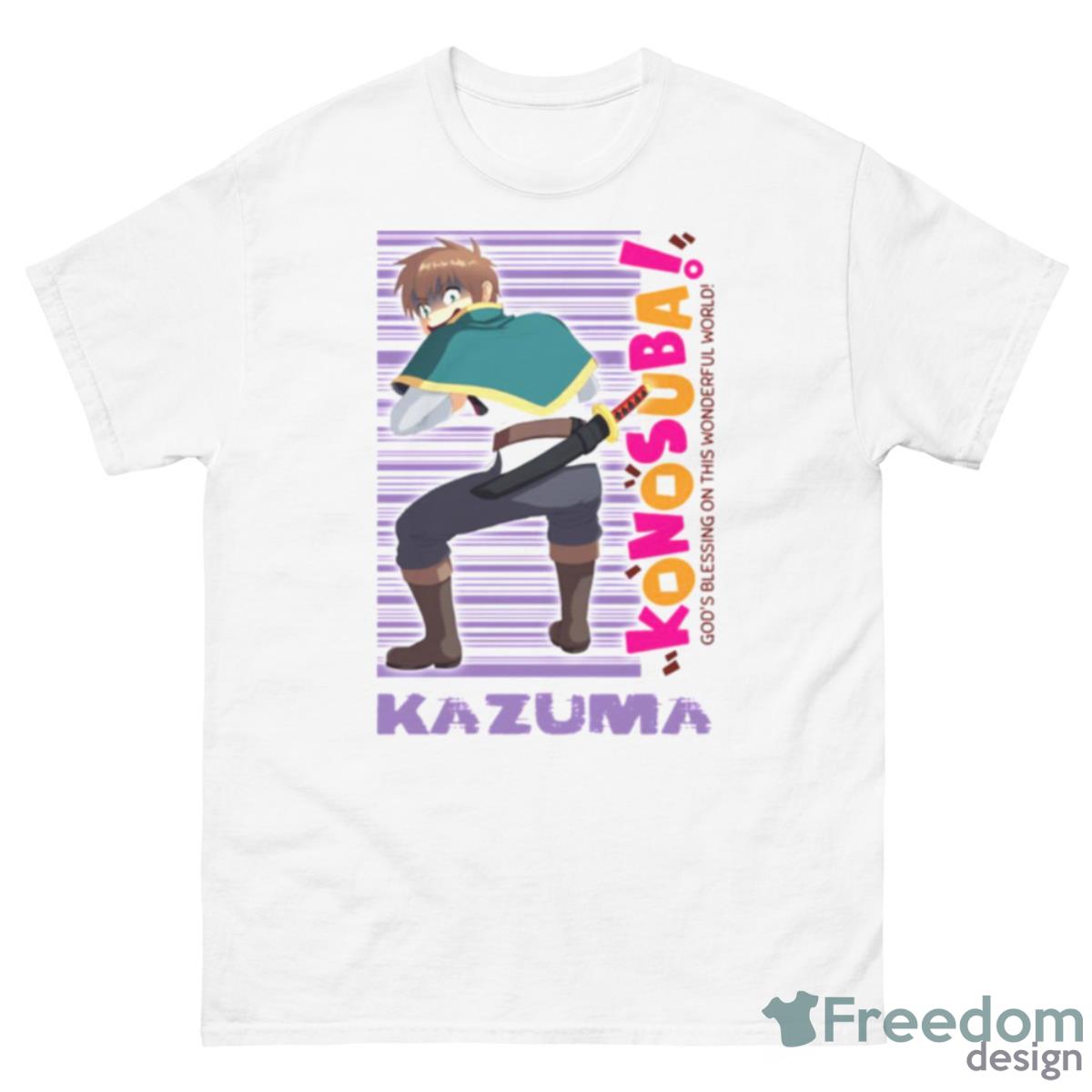 Satou Kazuma The Billionare Adventurer Konosuba Shirt - 500 Men’s Classic Tee Gildan