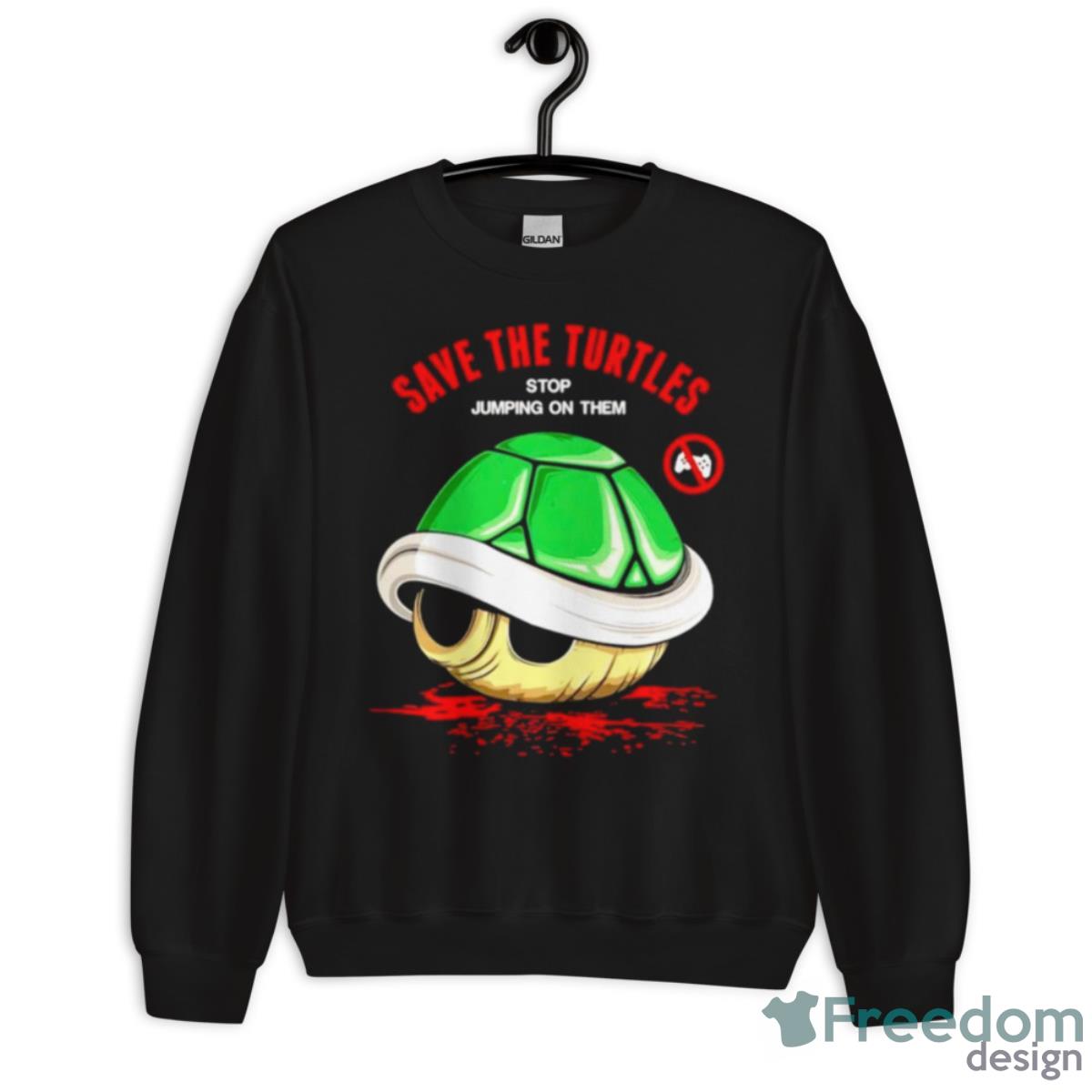 Save the turtle stop jumping on them shirt - 3719 Unisex Fleece Pullover Hoodie Save the turtle stop jumping on them shirt - 3719 Unisex Fleece Pullover Hoodie