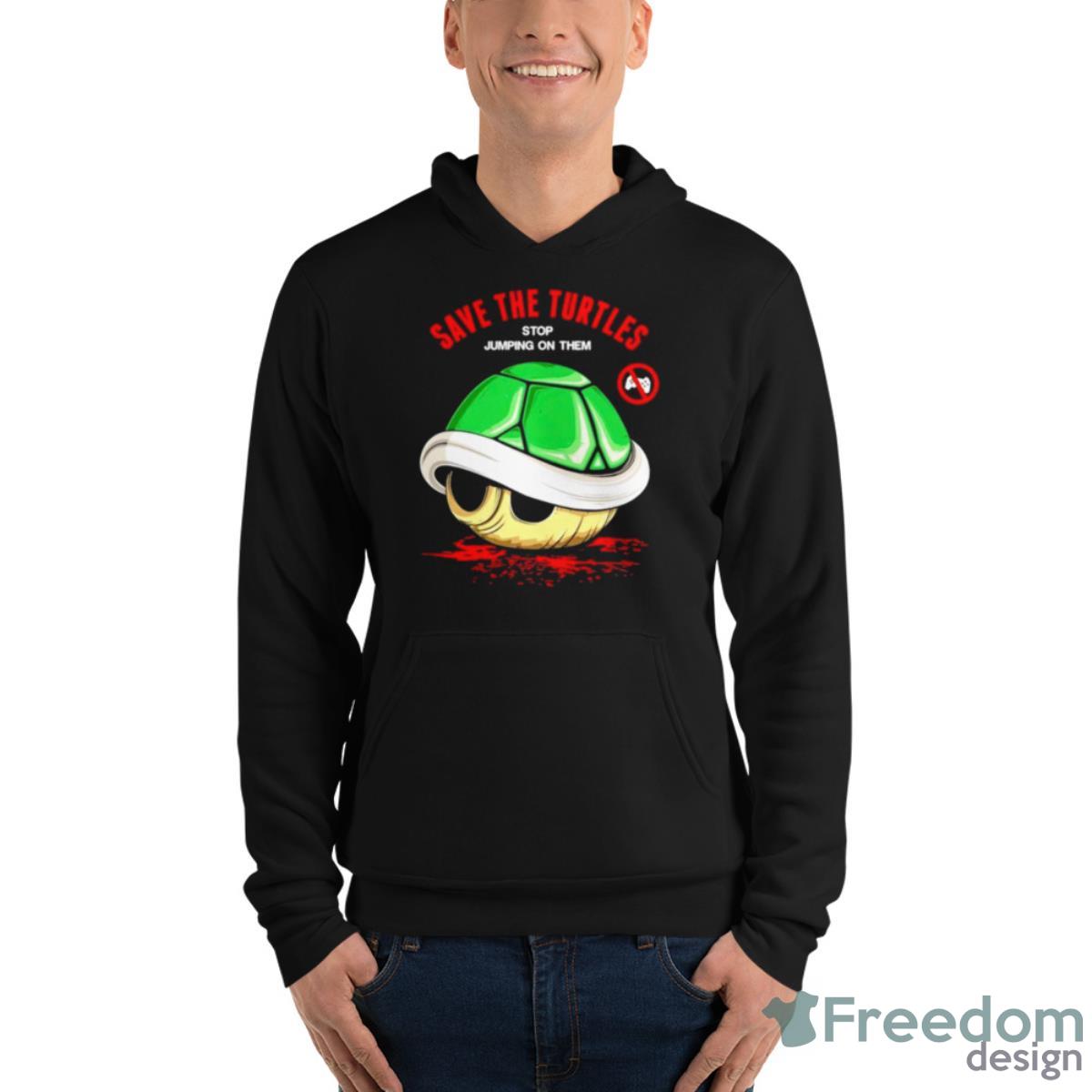 Save the turtle stop jumping on them shirt - 6400 Womens Relaxed Short Sleeve Jersey Tee Save the turtle stop jumping on them shirt - 6400 Womens Relaxed Short Sleeve Jersey Tee