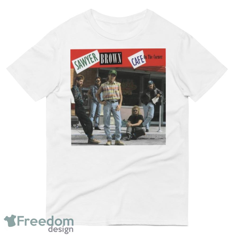 Sawyer Brown Cafe On The Corner shirt - 980 Lightweight Fashion Short Sleeve T-Shirt Sawyer Brown Cafe On The Corner shirt - 980 Lightweight Fashion Short Sleeve T-Shirt