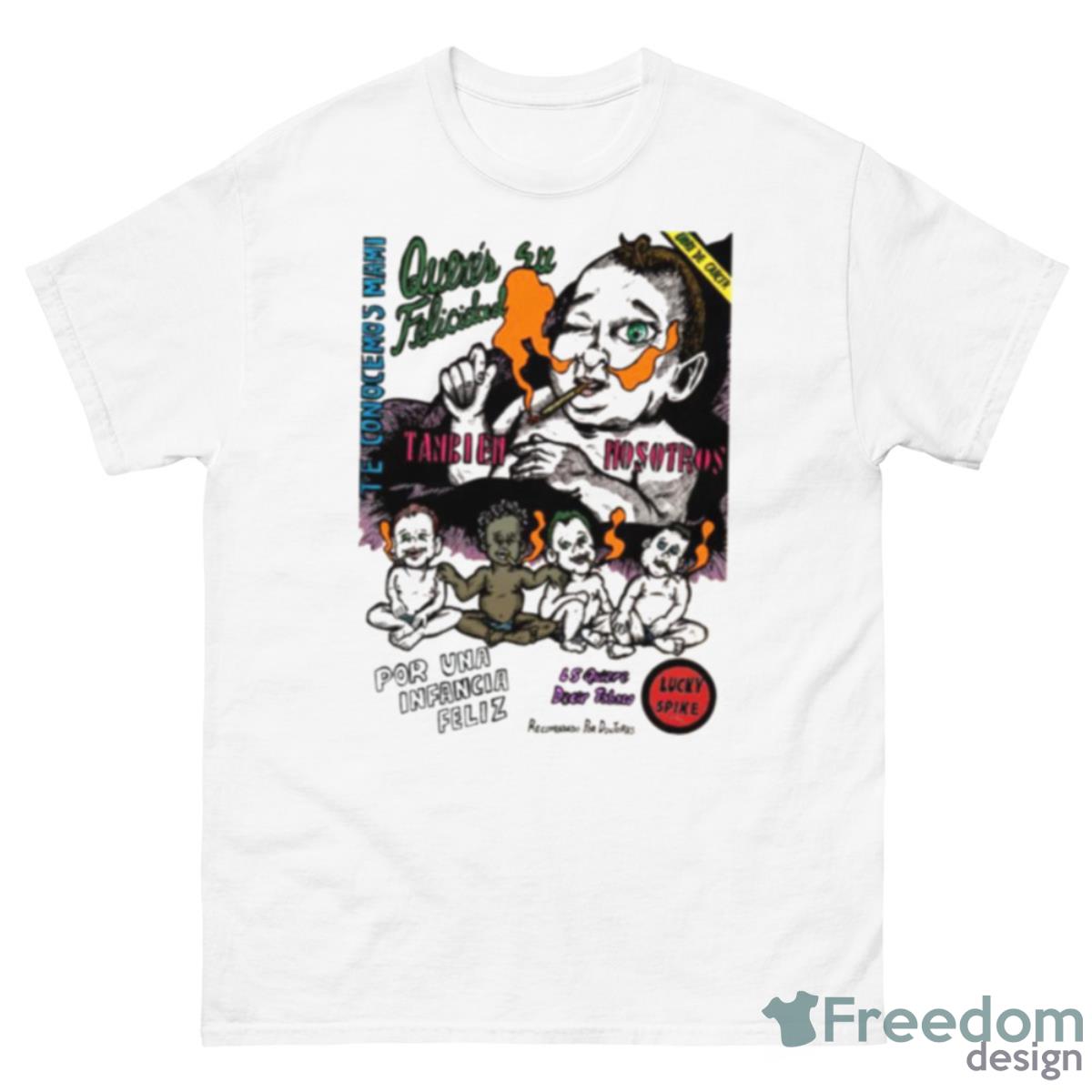 Scary Design Lucky Strike Strike Shirt - 500 Men’s Classic Tee Gildan